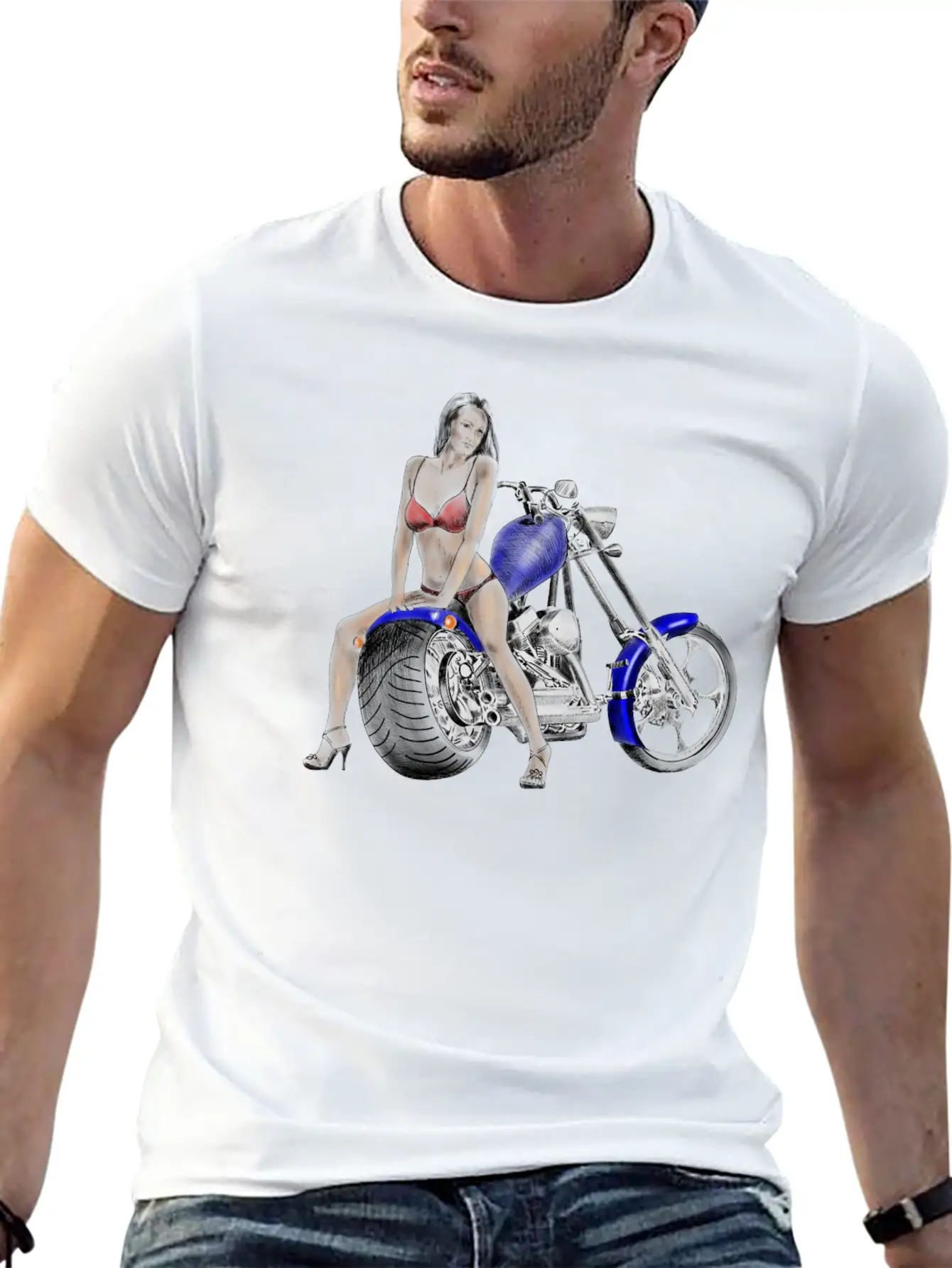 Chopper Soft Cotton Short Sleeve Tee ¨C Unisex Wardrobe Staple