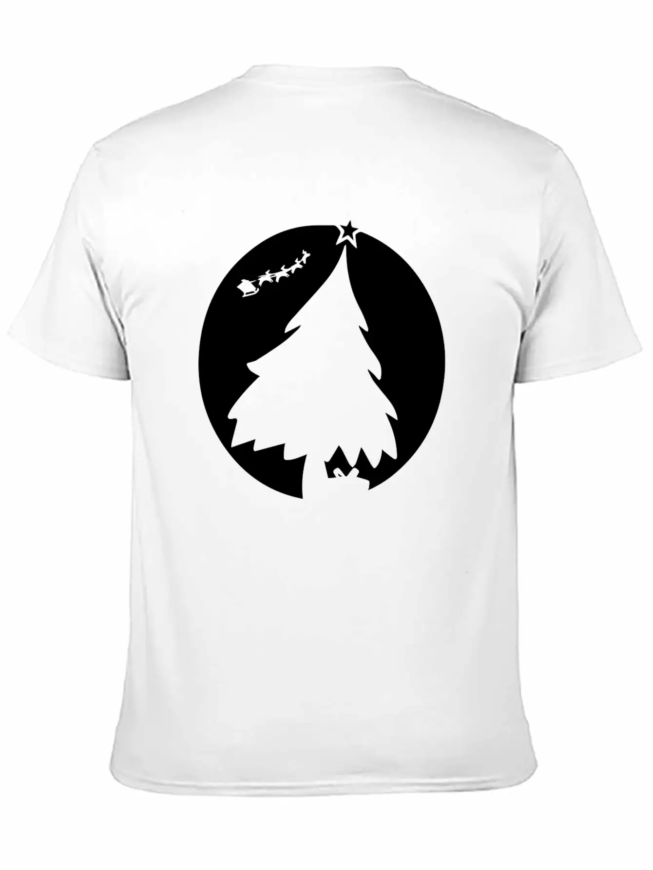 Christmas Night Basic Graphic T-Shirt ¨C Daily Comfort In Soft Cotton