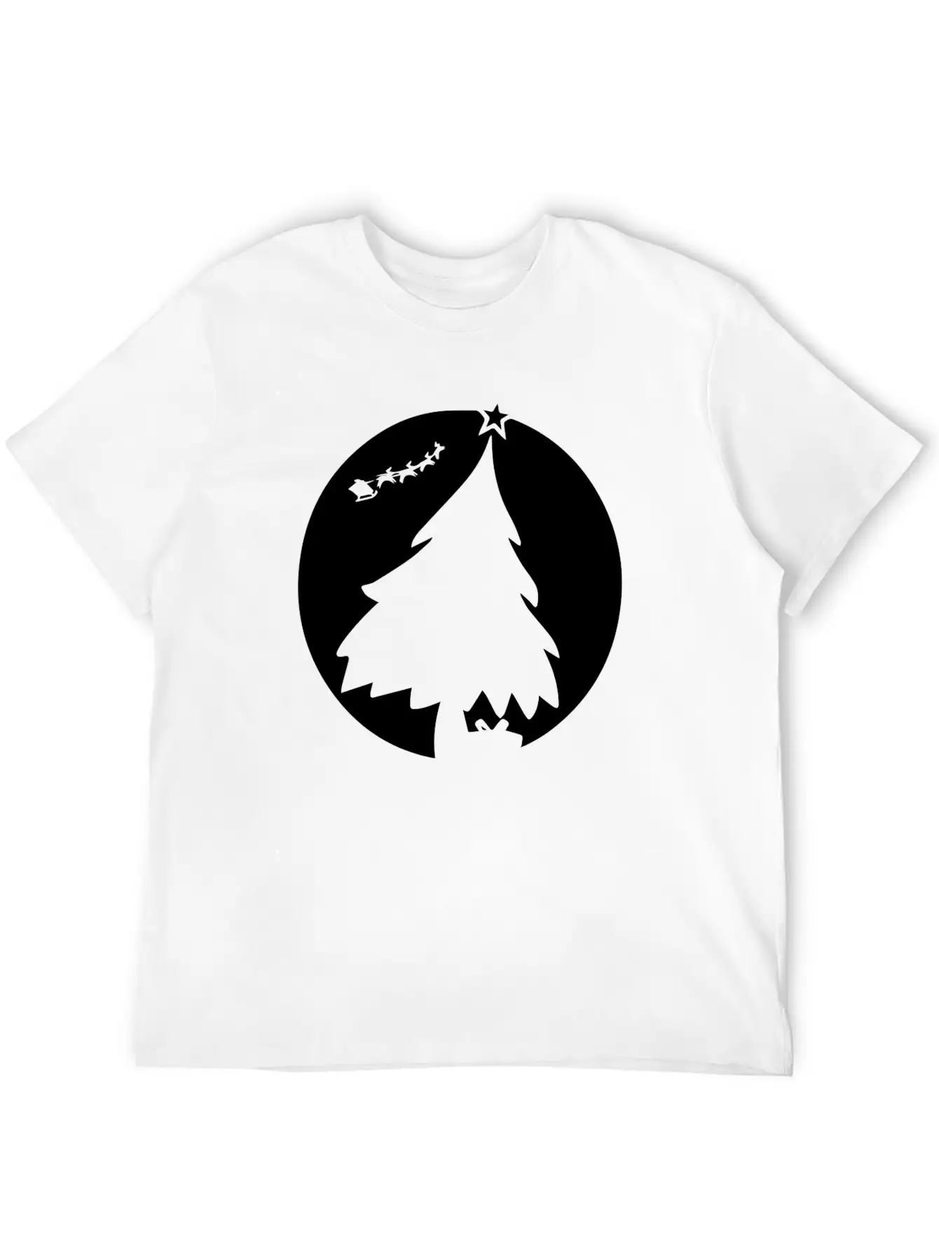 Christmas Night Basic Graphic T-Shirt ¨C Daily Comfort In Soft Cotton