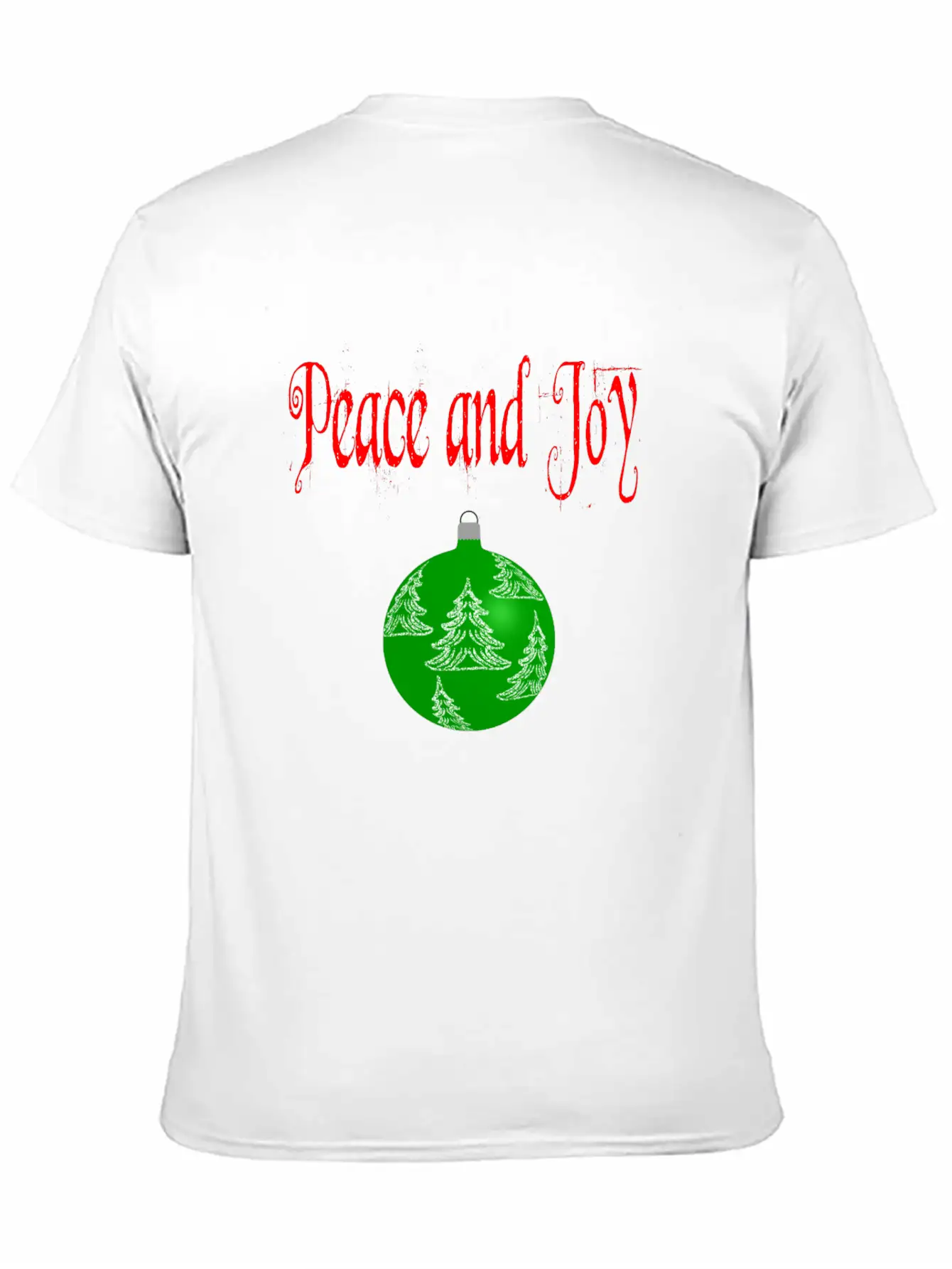Christmas Peace And Joy Basic Graphic T-Shirt ¨C Daily Comfort In Soft Cotton