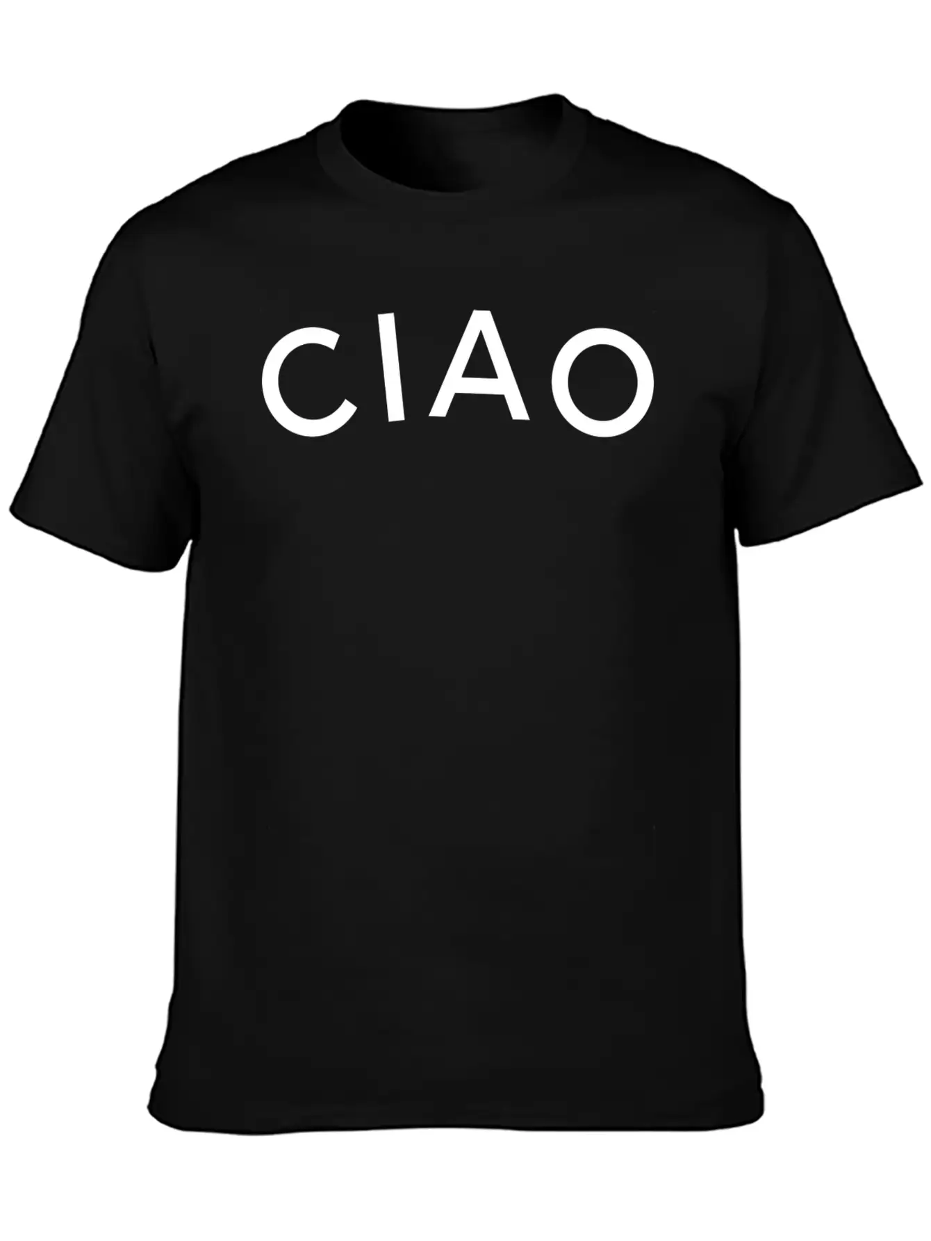 Ciao Cute Italian Hello Saying Soft Cotton Short Sleeve Tee ¨C Unisex Wardrobe Staple