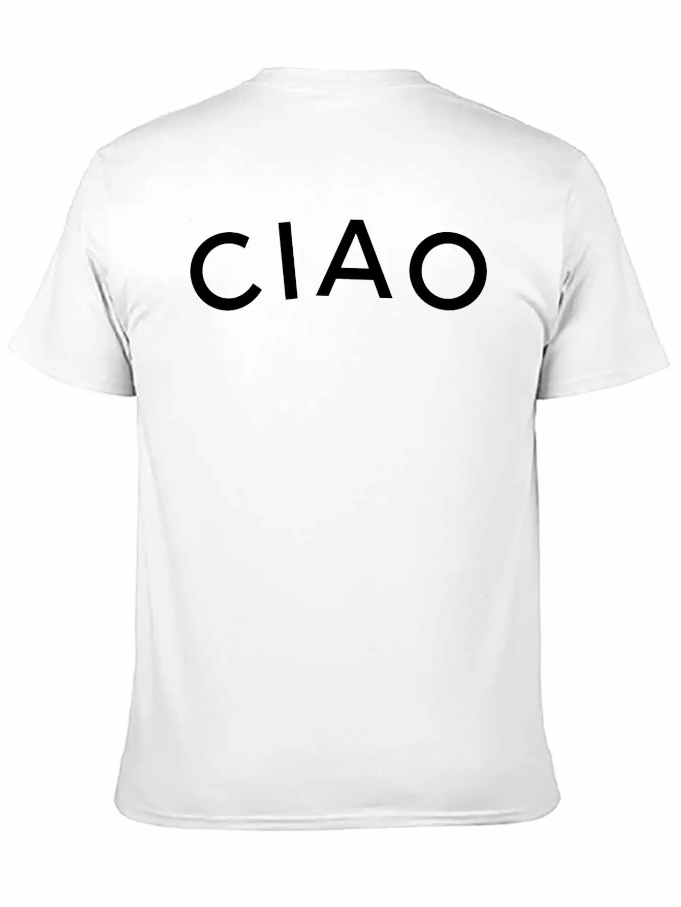 Ciao Cute Italian Hello Saying Soft Cotton Short Sleeve Tee ¨C Unisex Wardrobe Staple