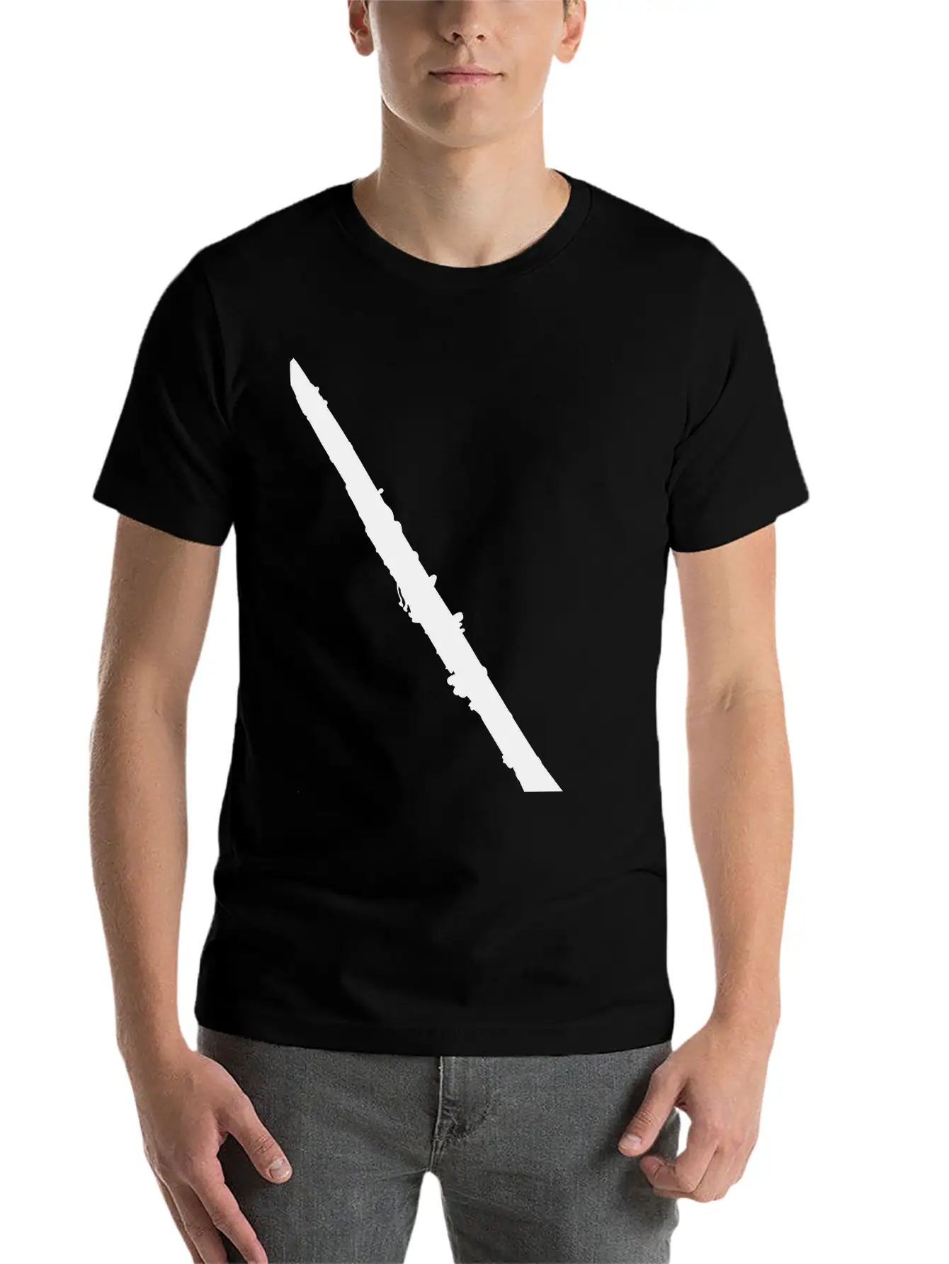 Clarinet Essential Cotton Tee For Daily Outfits ¨C Unisex Style