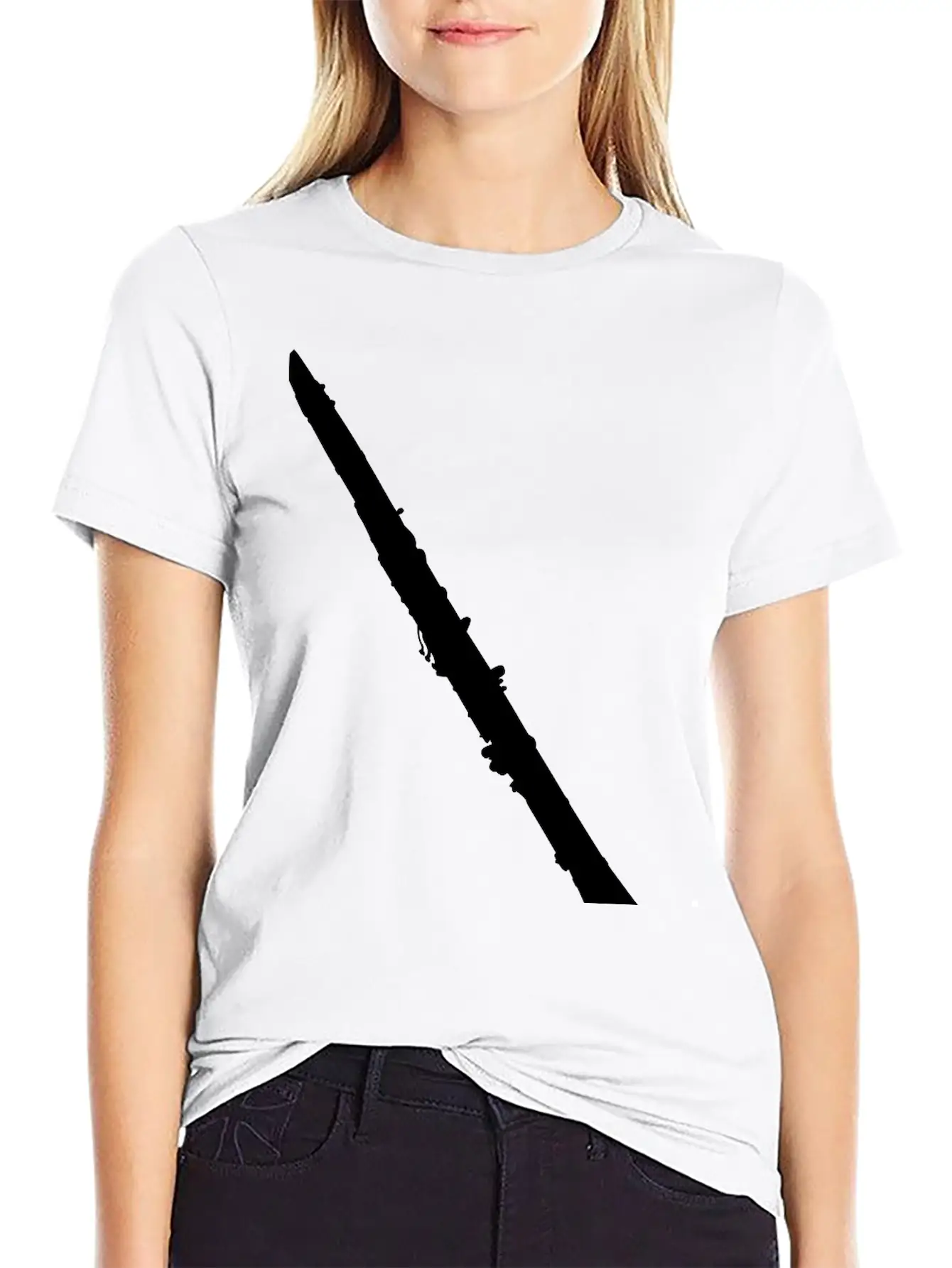 Clarinet Essential Cotton Tee For Daily Outfits ¨C Unisex Style