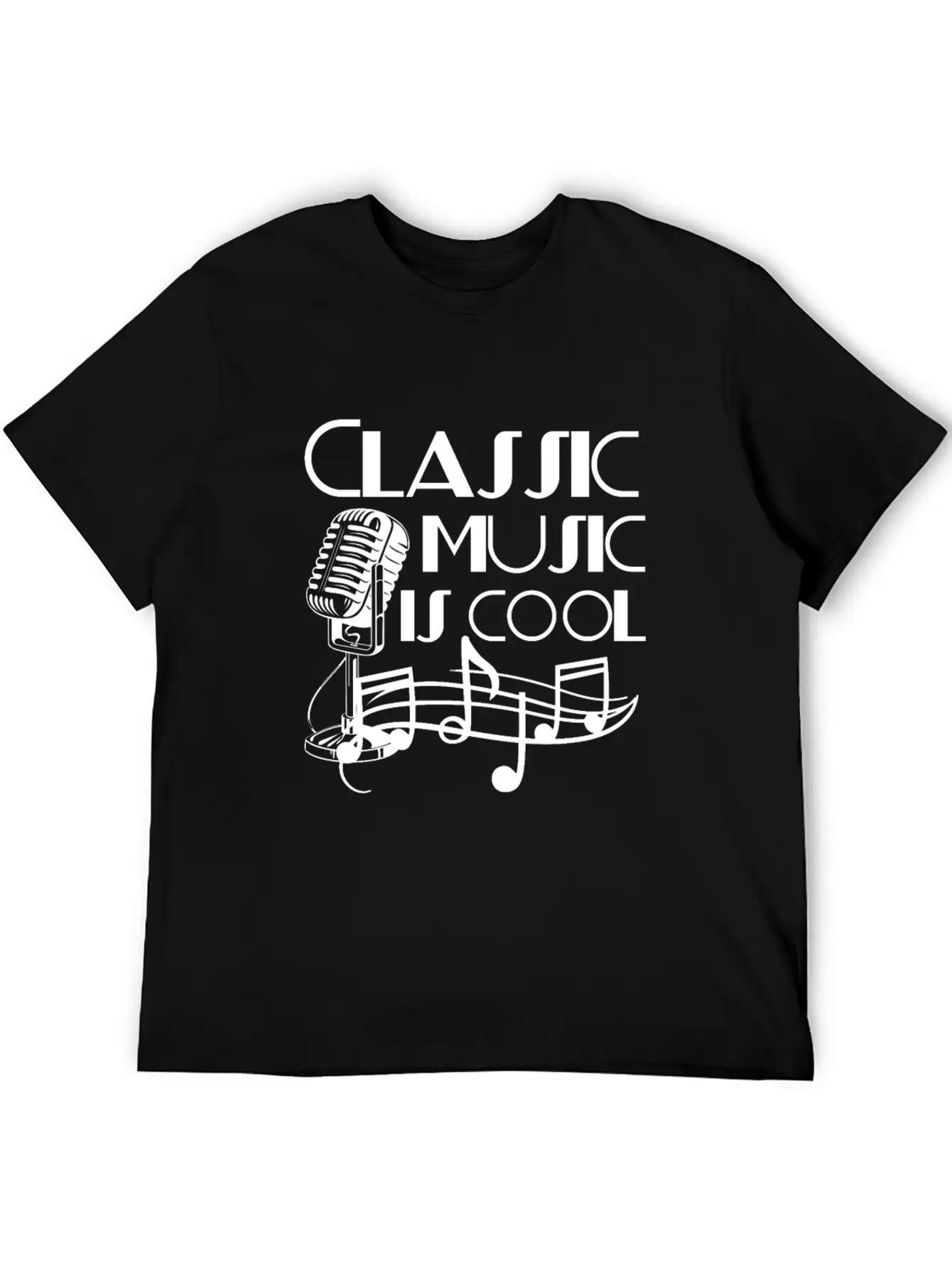 Classical Music Basic Graphic T-Shirt ¨C Daily Comfort In Soft Cotton