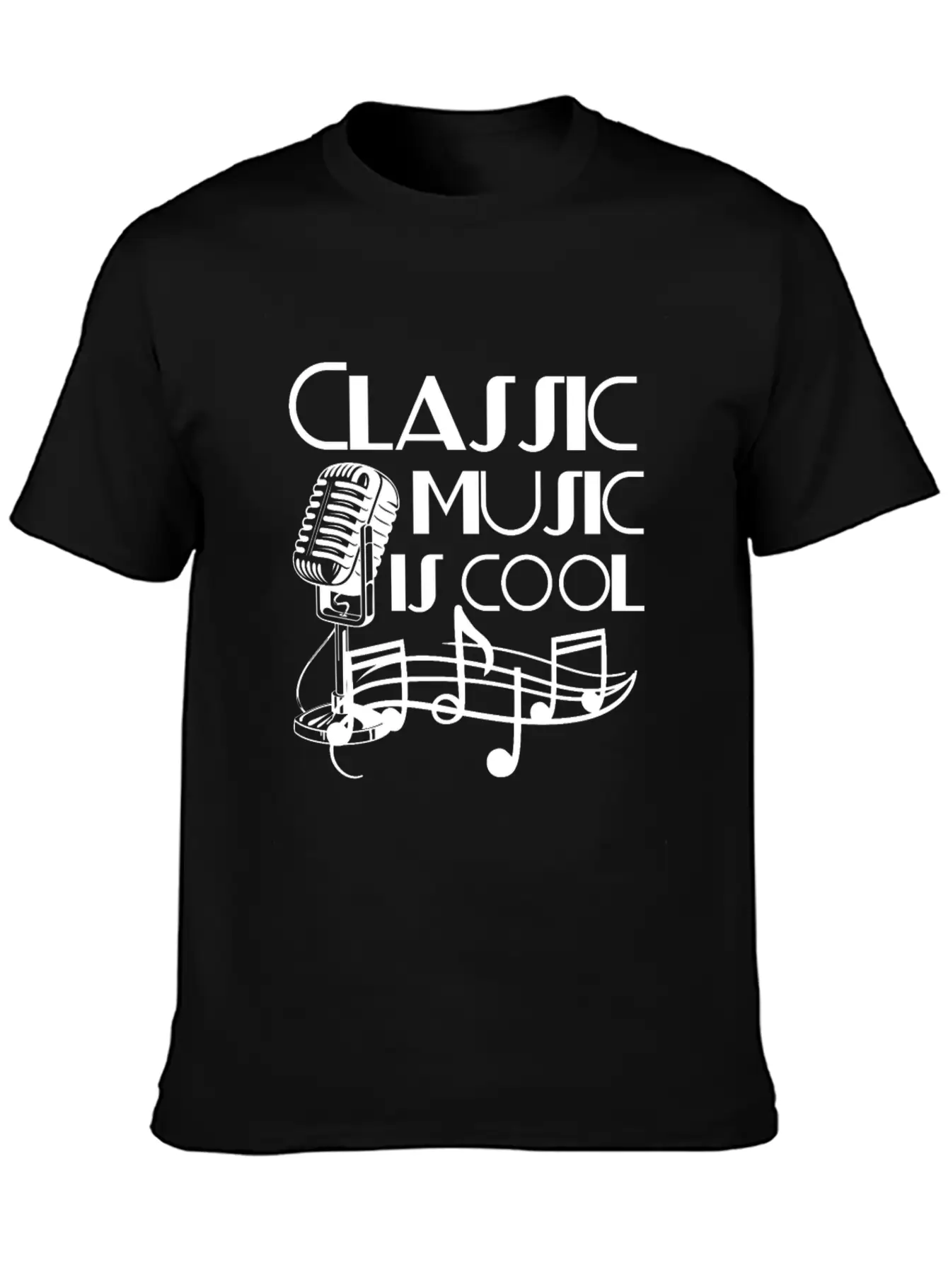 Classical Music Basic Graphic T-Shirt ¨C Daily Comfort In Soft Cotton