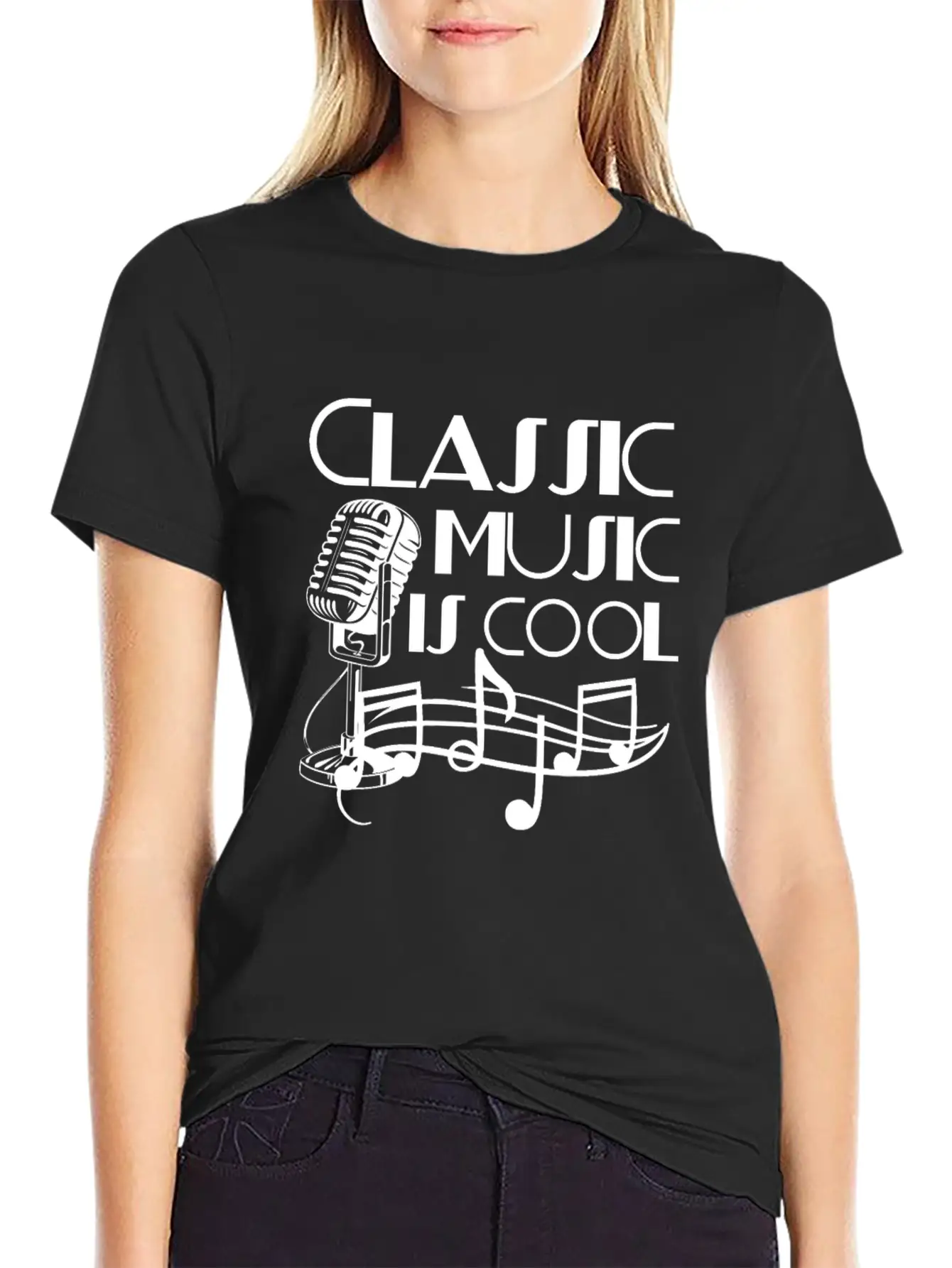 Classical Music Basic Graphic T-Shirt ¨C Daily Comfort In Soft Cotton
