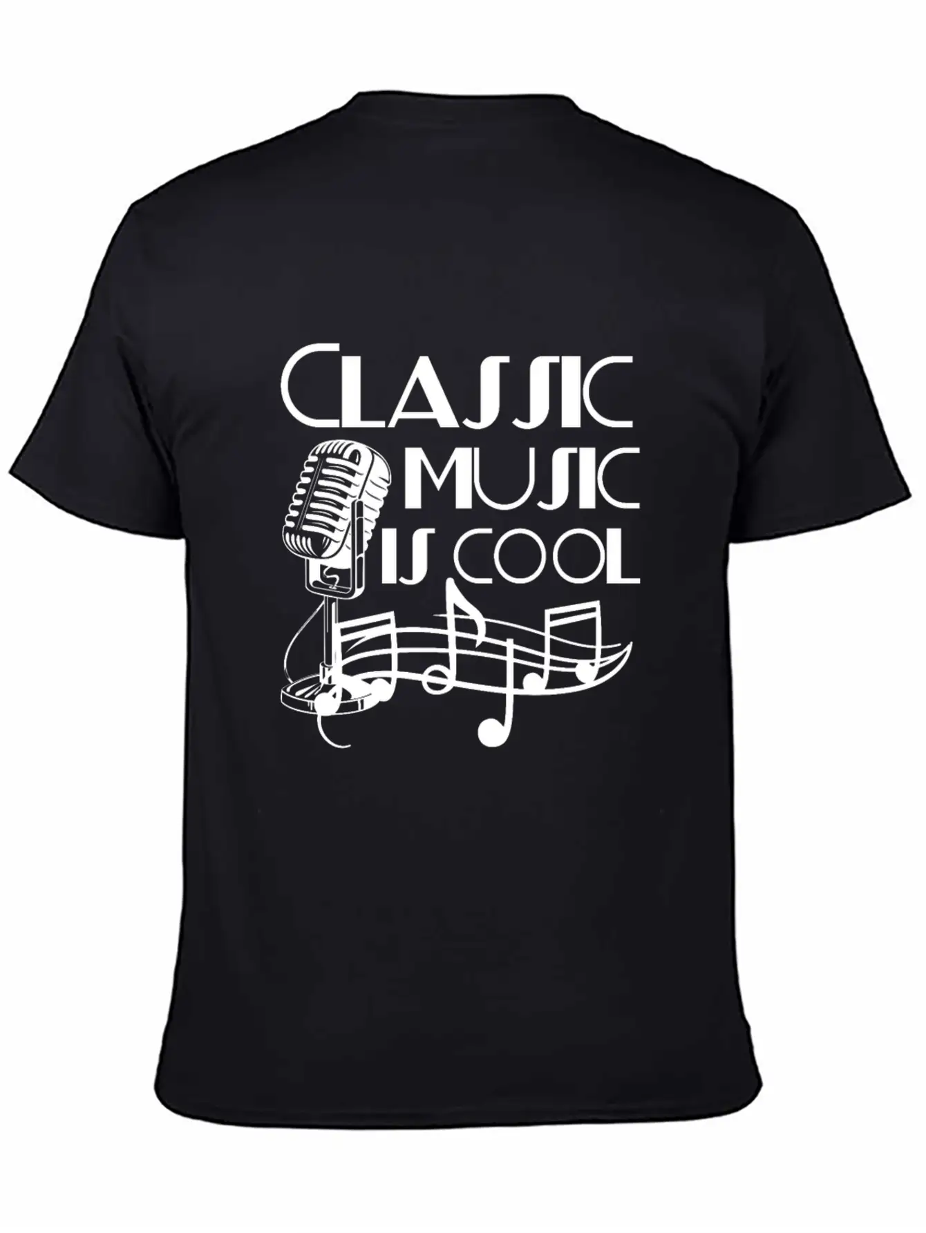 Classical Music Basic Graphic T-Shirt ¨C Daily Comfort In Soft Cotton