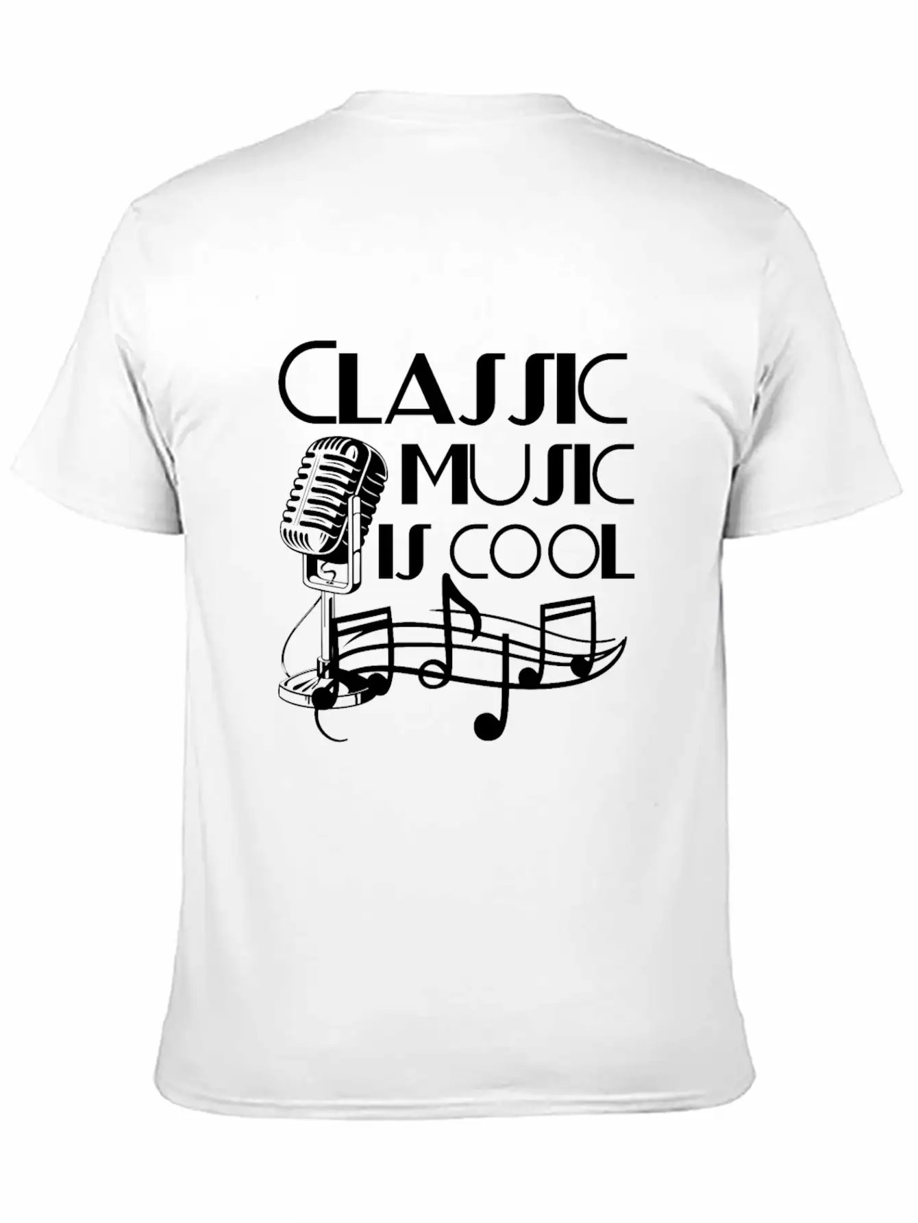 Classical Music Basic Graphic T-Shirt ¨C Daily Comfort In Soft Cotton