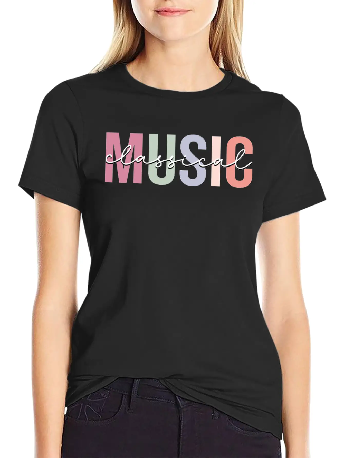 Classical Music Classic Music Musician Essential Cotton Tee For Daily Outfits ¨C Unisex Style