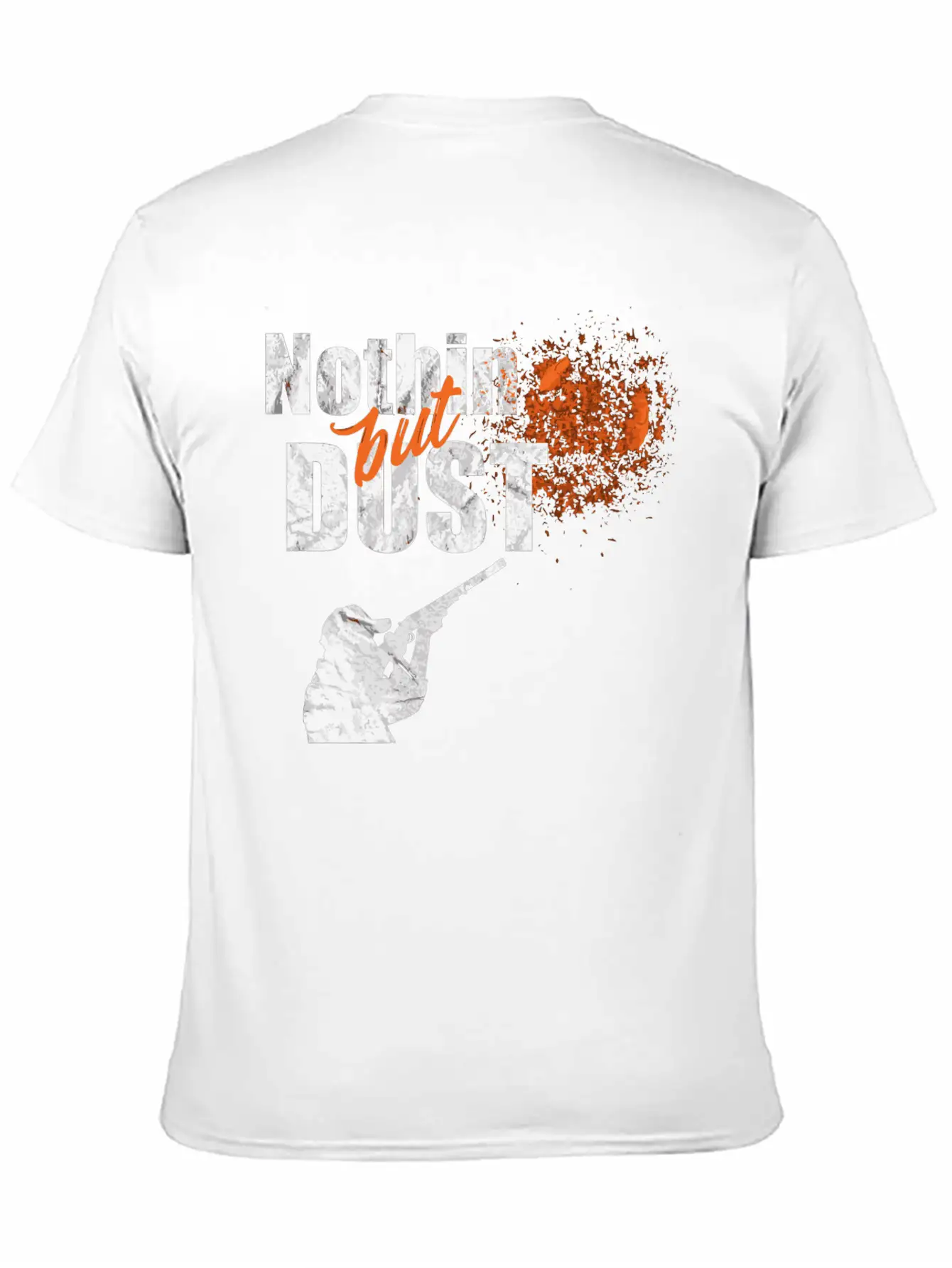 Clay Target Shooting Nothing But Dust Trap Skeet C Basic Graphic T-Shirt ¨C Daily Comfort In Soft Cotton