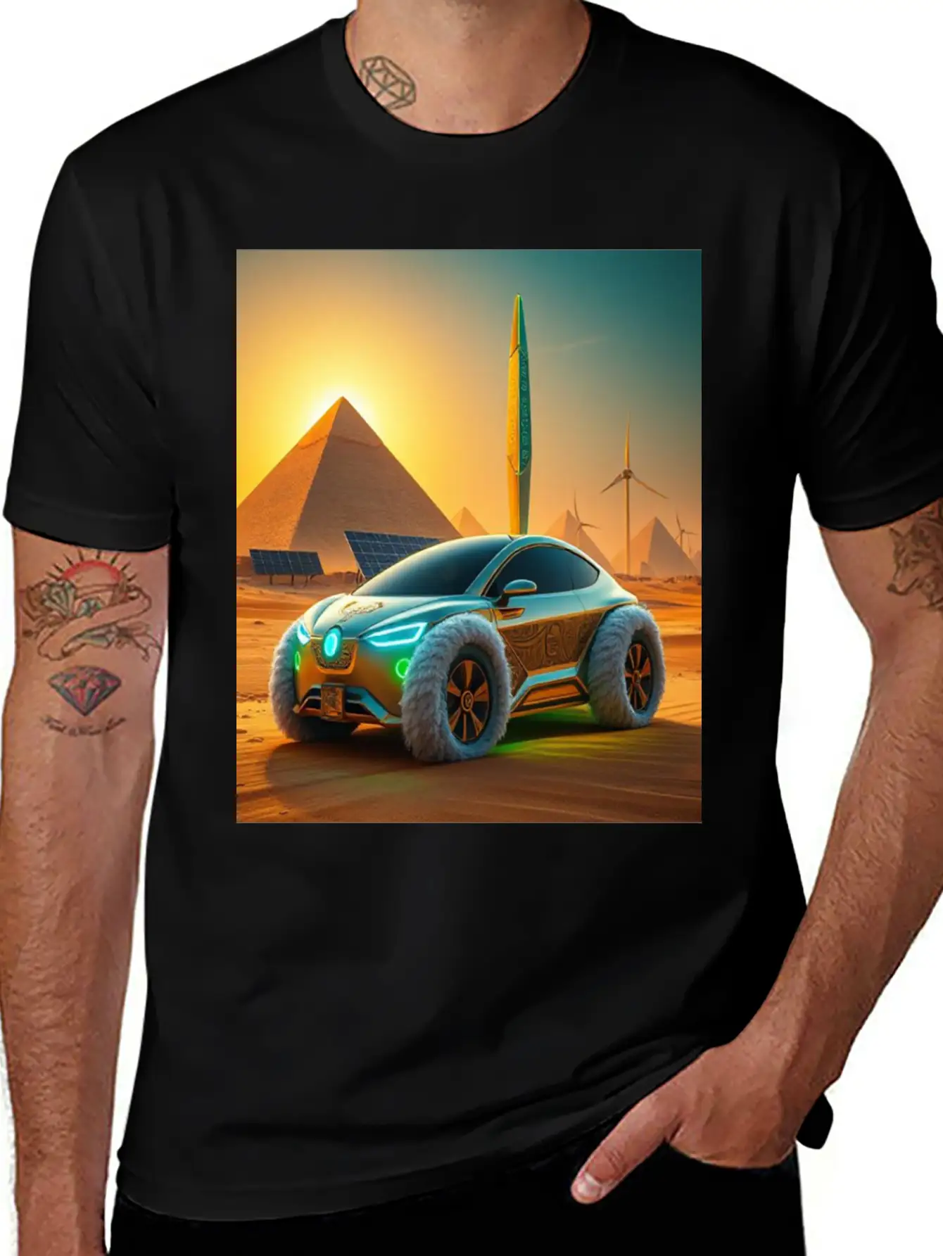 Clean Energy & EV Design Essential Cotton Tee For Daily Outfits ¨C Unisex Style