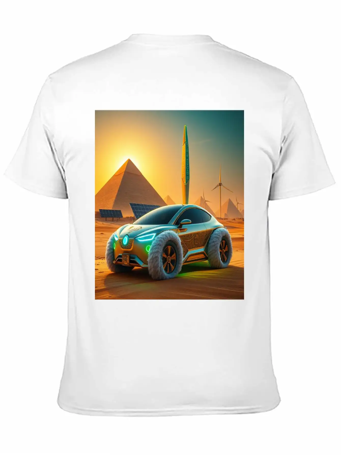 Clean Energy & EV Design Essential Cotton Tee For Daily Outfits ¨C Unisex Style