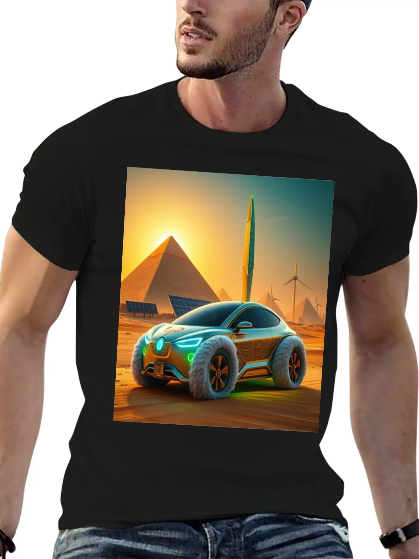 Clean Energy & EV Design Essential Cotton Tee For Daily Outfits ¨C Unisex Style