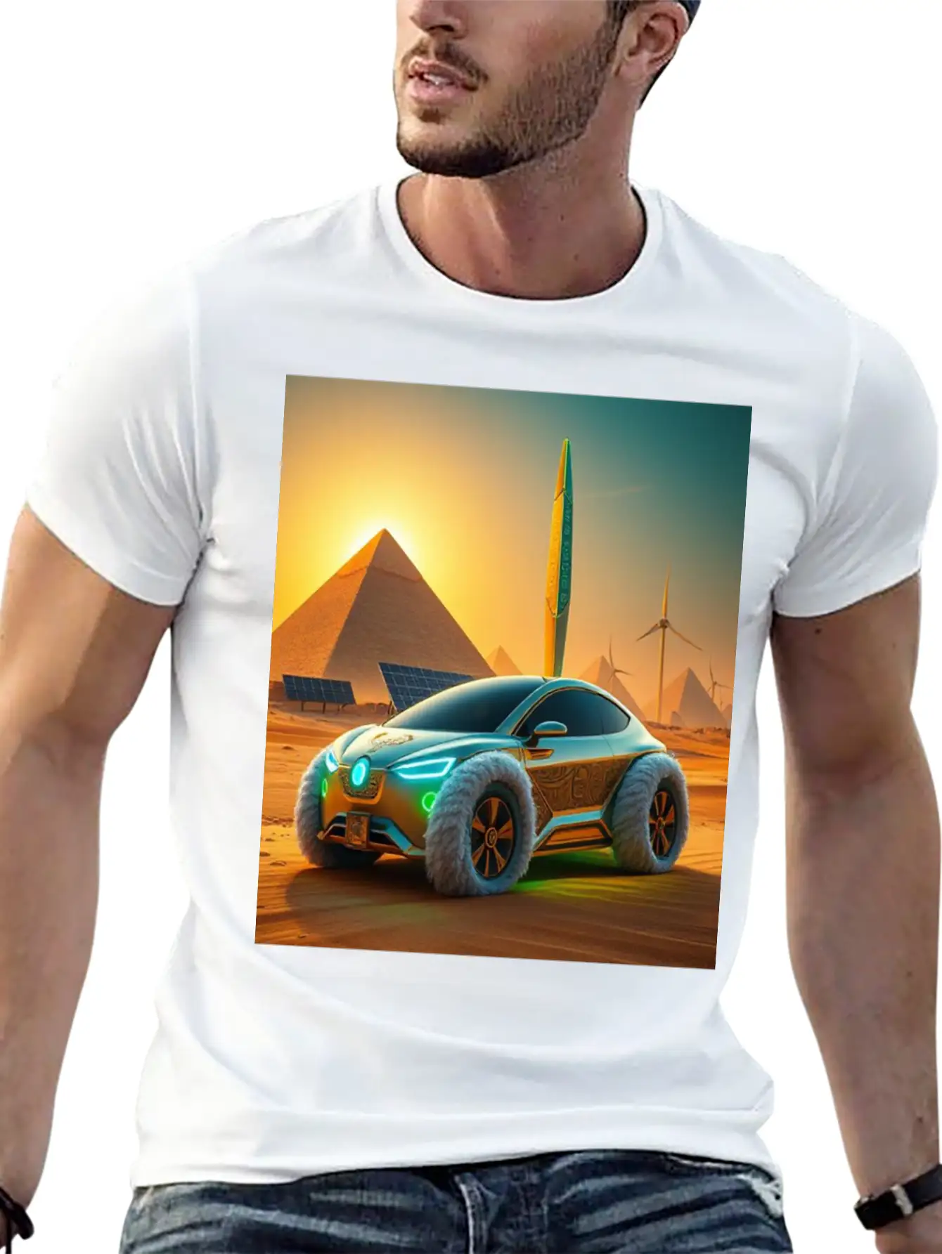 Clean Energy & EV Design Essential Cotton Tee For Daily Outfits ¨C Unisex Style
