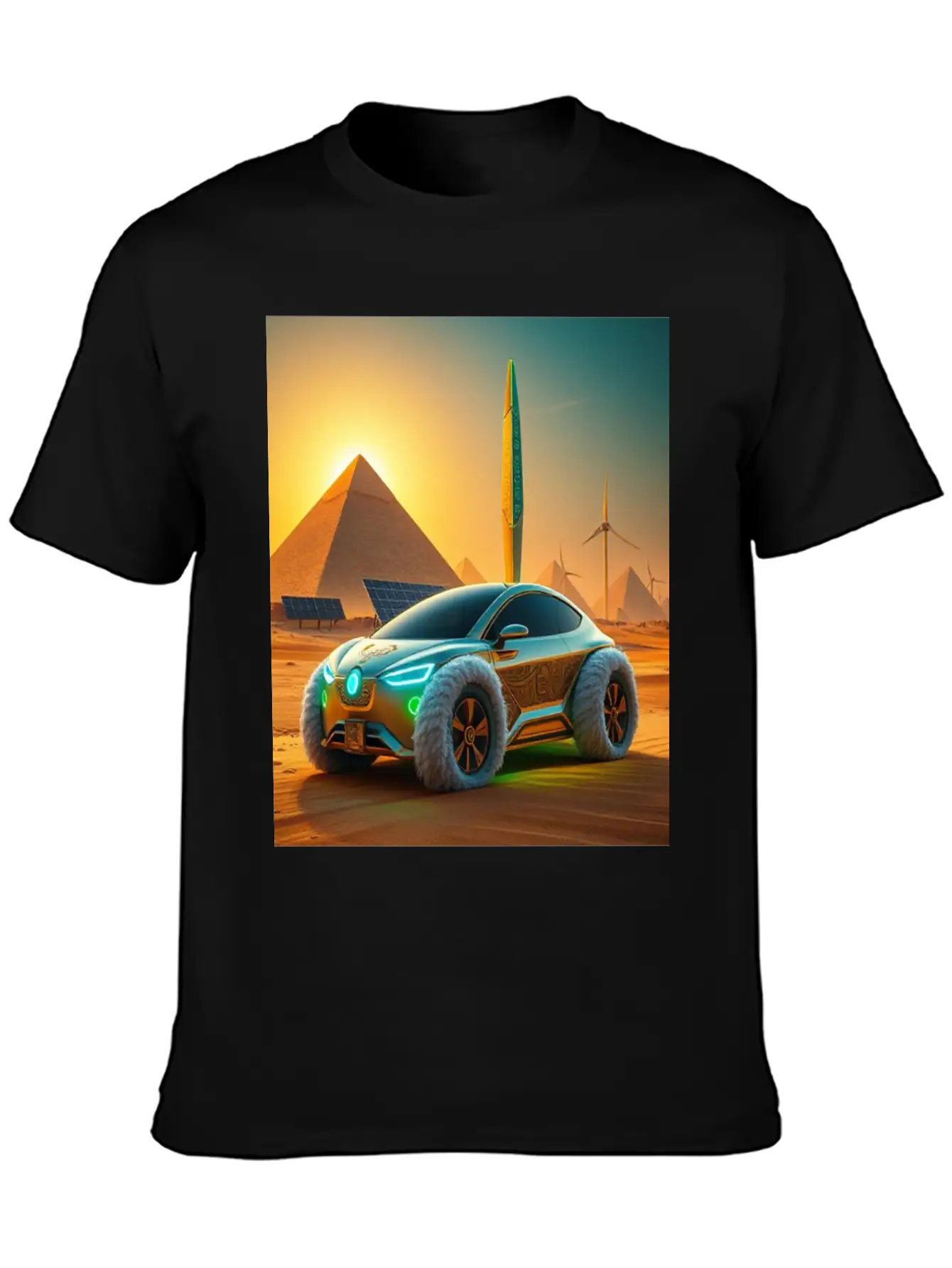 Clean Energy & EV Design Essential Cotton Tee For Daily Outfits ¨C Unisex Style