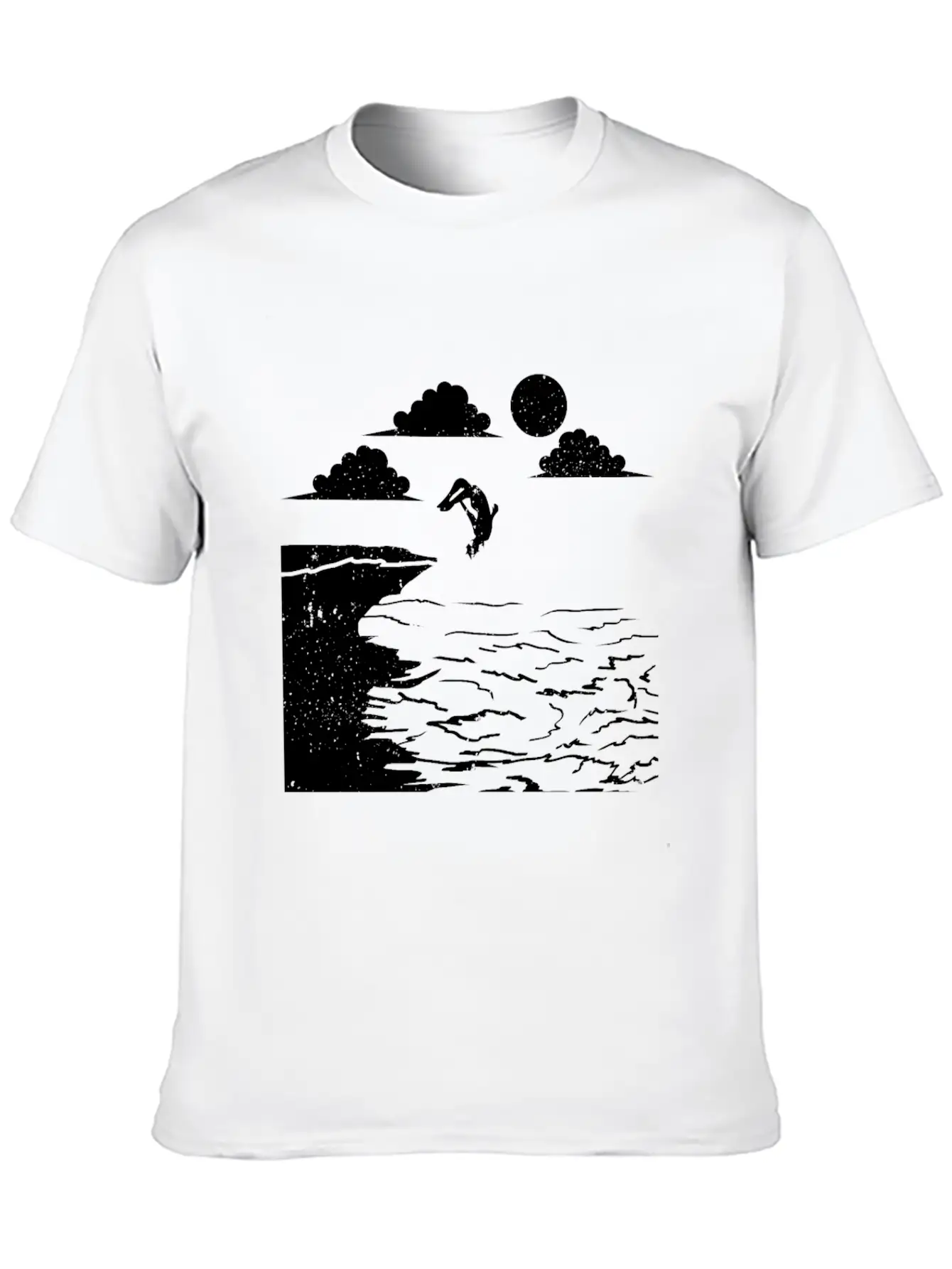 Cliff Jumper Cliff Jumping Essential Cotton Tee For Daily Outfits ¨C Unisex Style