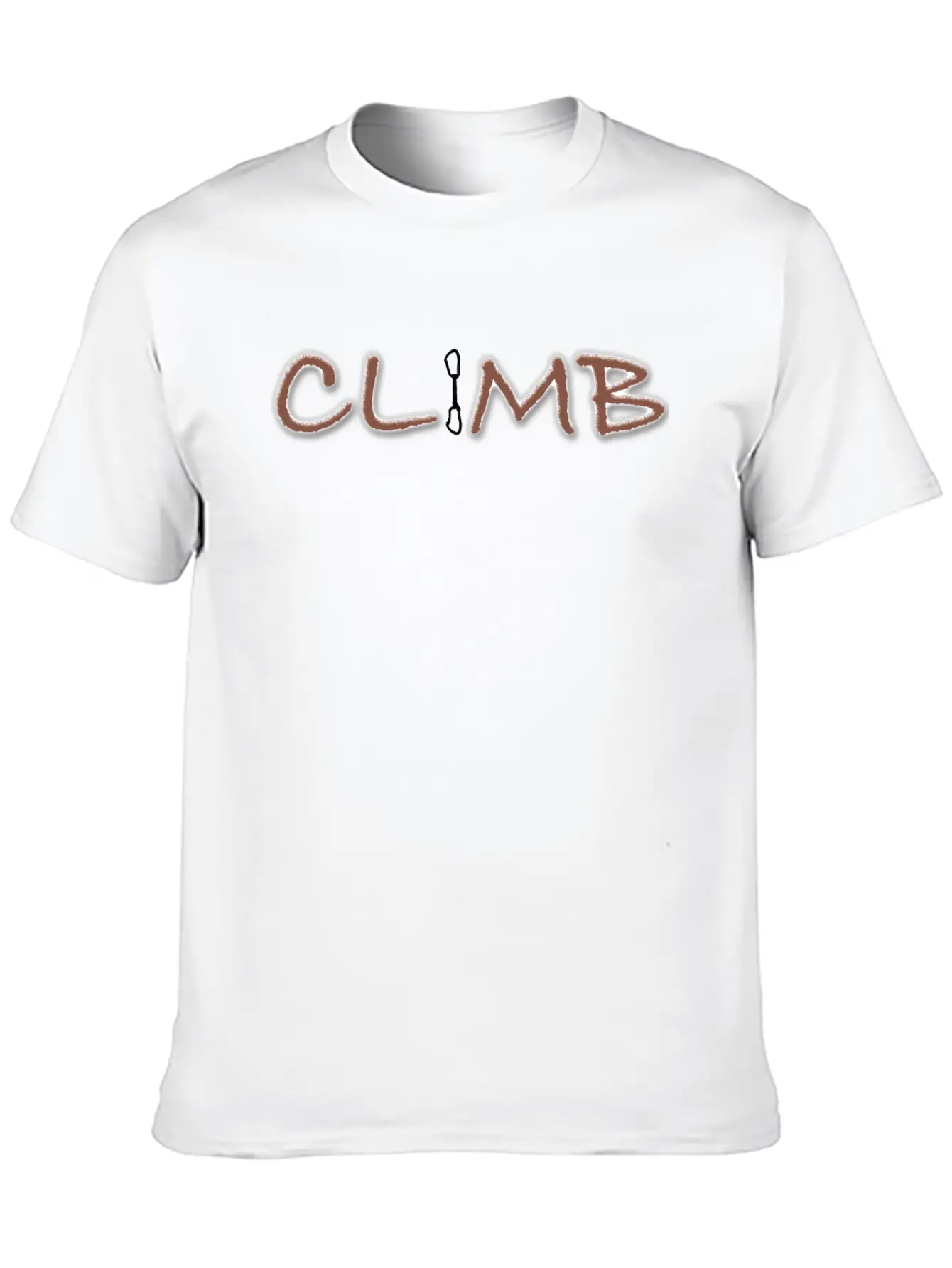 Climb Female And Male Climbing T-Shirt Essential Cotton Tee For Daily Outfits ¨C Unisex Style