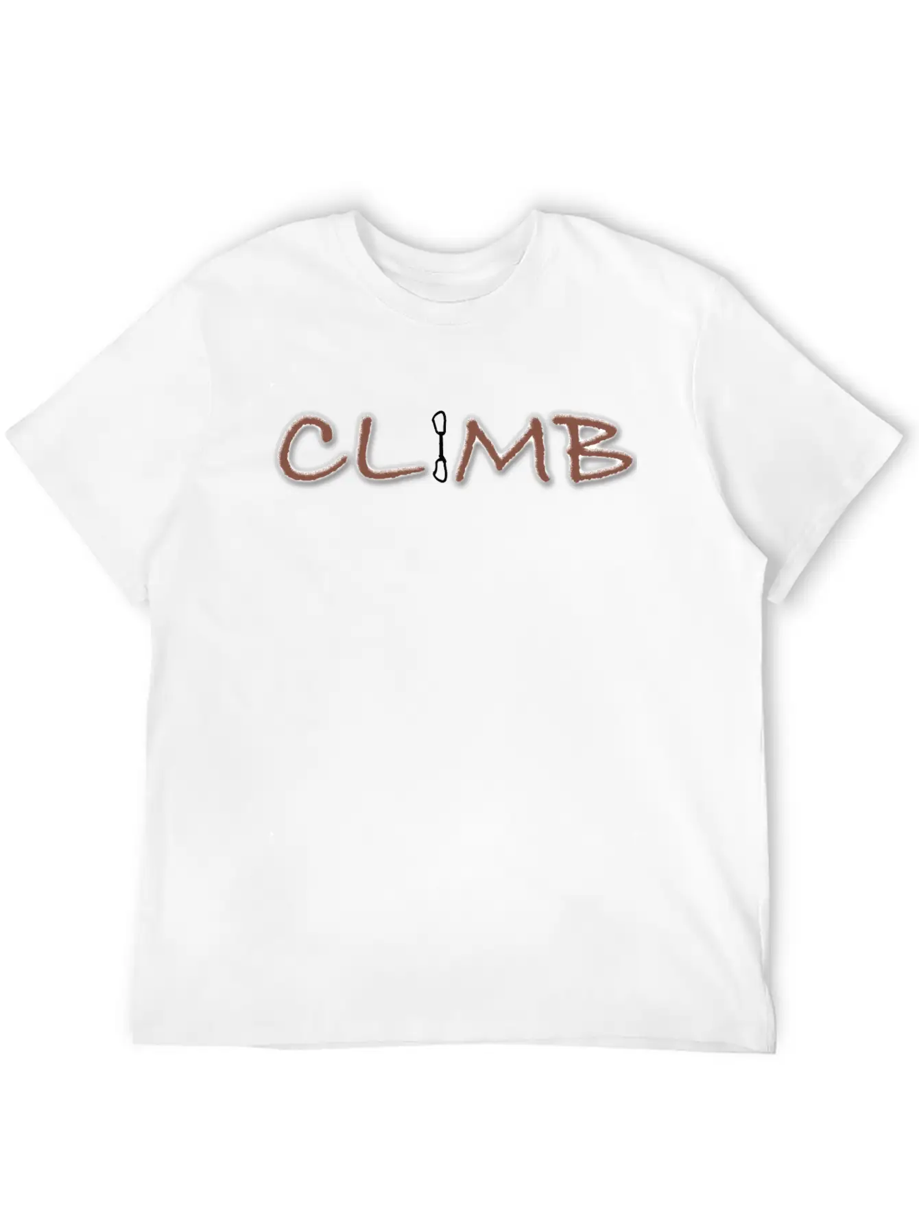 Climb Female And Male Climbing T-Shirt Essential Cotton Tee For Daily Outfits ¨C Unisex Style
