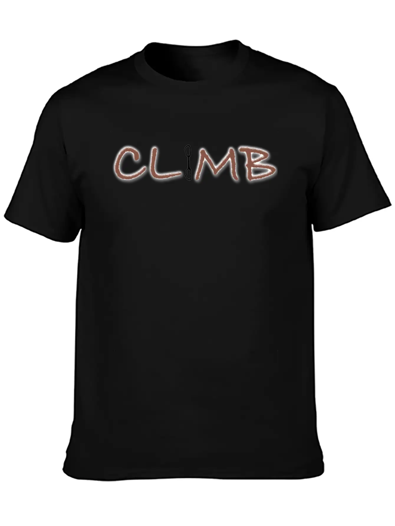 Climb Female And Male Climbing T-Shirt Essential Cotton Tee For Daily Outfits ¨C Unisex Style
