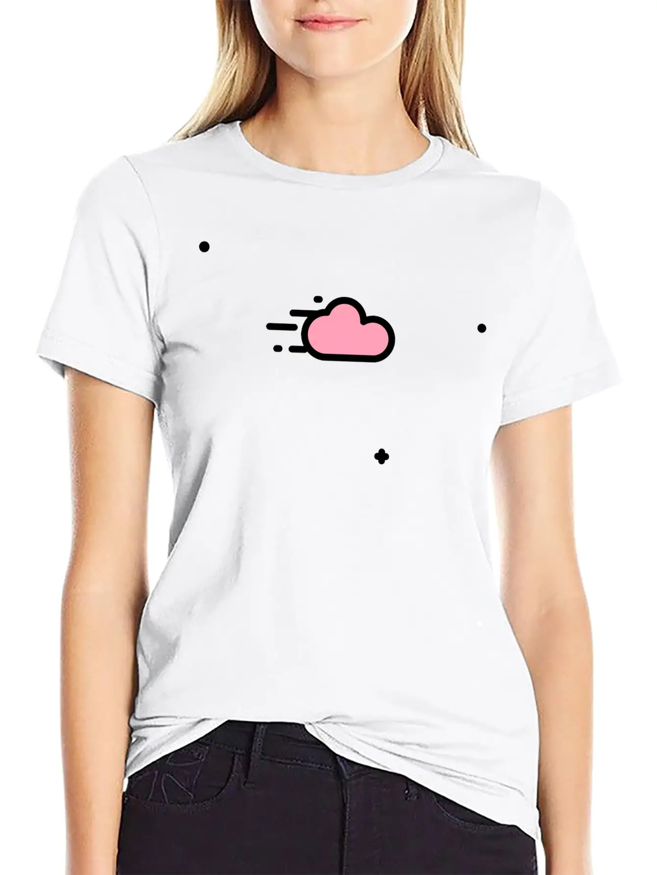 Cloud Essential Cotton Tee For Daily Outfits ¨C Unisex Style