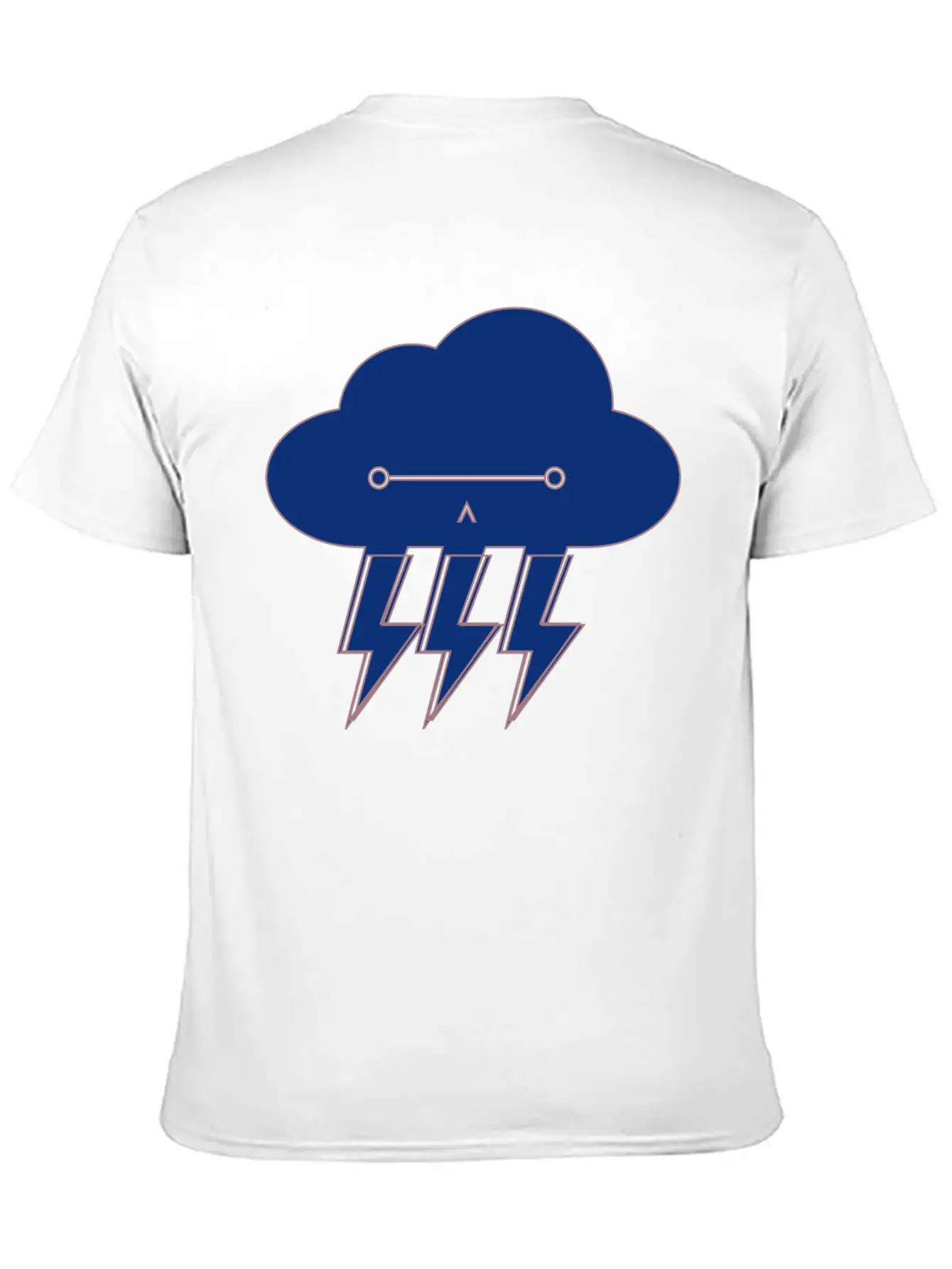 Cloud & Lightning | Glasses, Nerdy Basic Graphic T-Shirt ¨C Daily Comfort In Soft Cotton