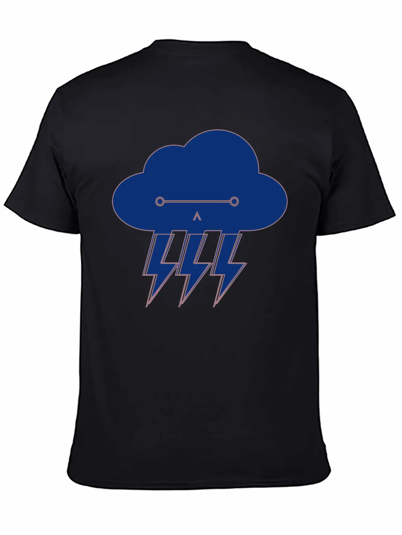 Cloud & Lightning | Glasses, Nerdy Basic Graphic T-Shirt ¨C Daily Comfort In Soft Cotton
