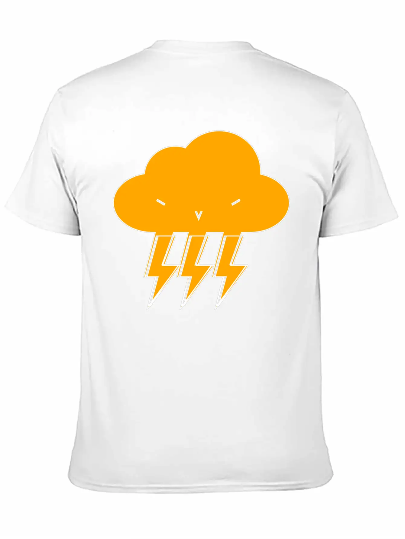 Cloud & Lightning | Hehe Essential Cotton Tee For Daily Outfits ¨C Unisex Style