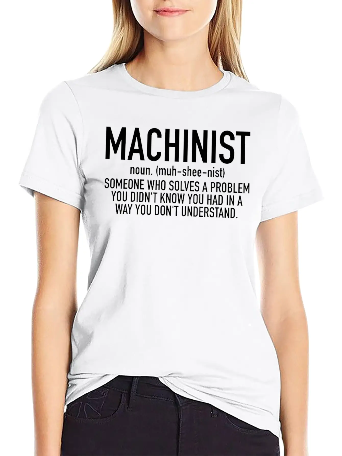 CNC Machinist G-Code 3D Printing Essential Cotton Tee For Daily Outfits ¨C Unisex Style