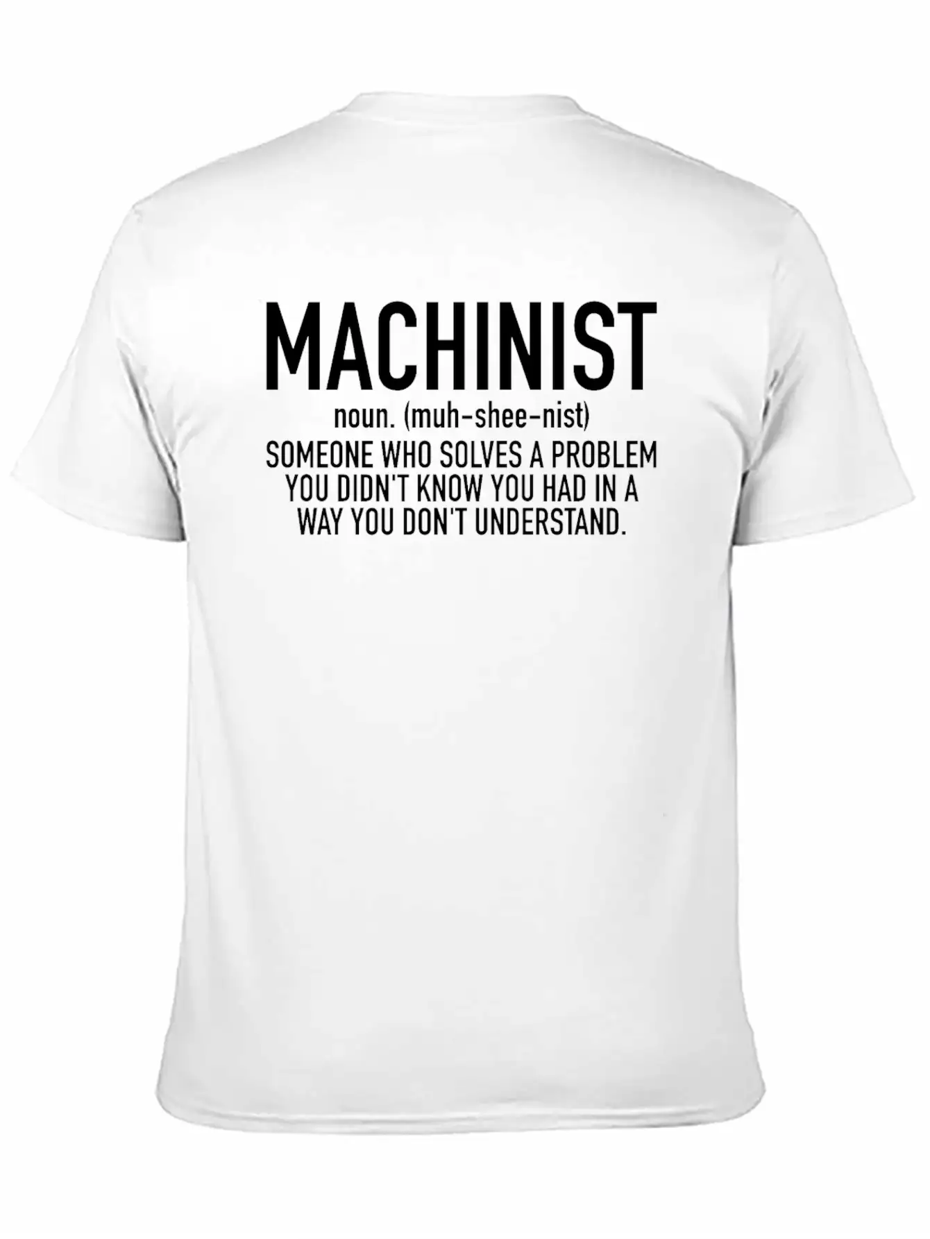 CNC Machinist G-Code 3D Printing Essential Cotton Tee For Daily Outfits ¨C Unisex Style