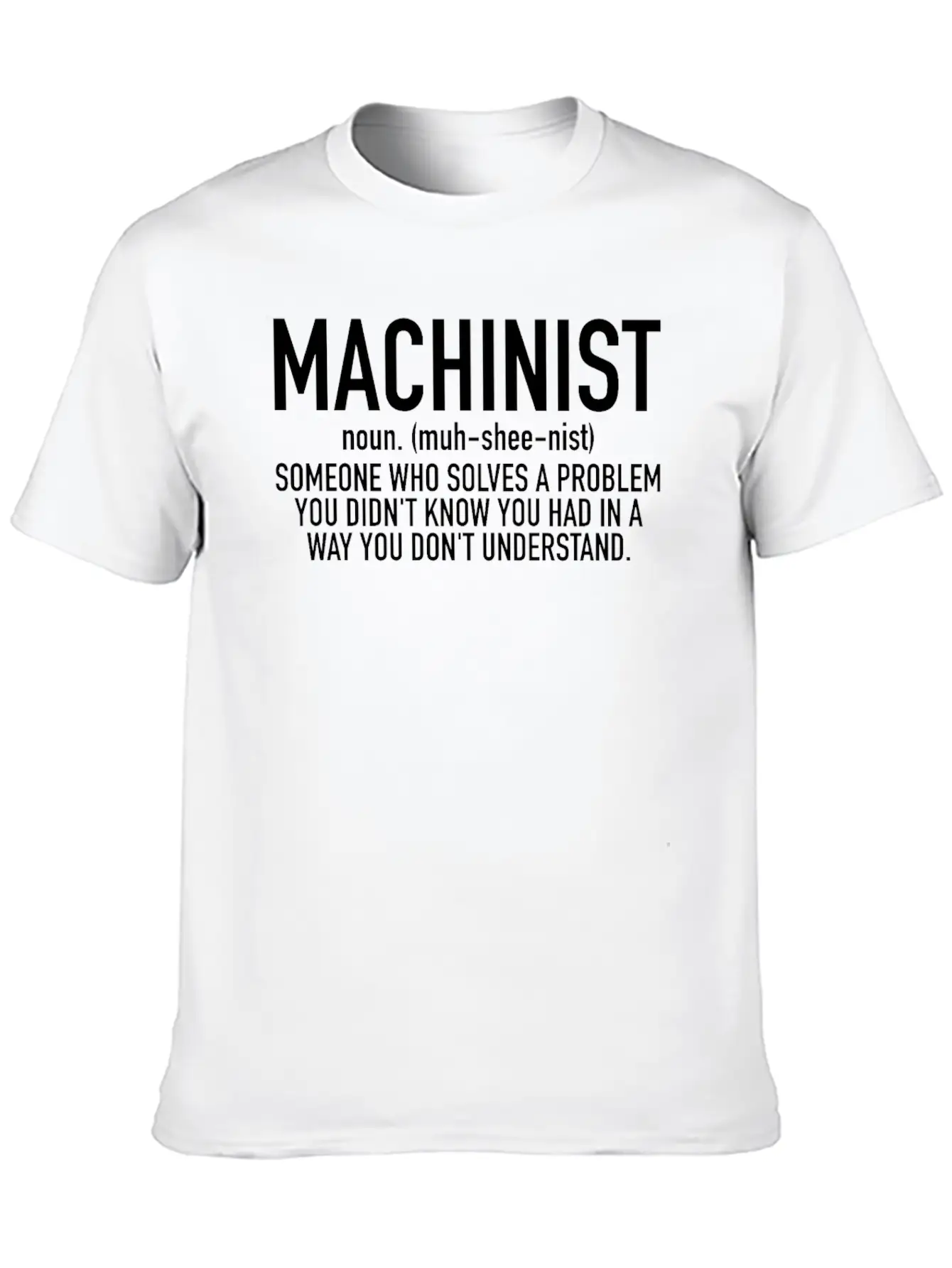 CNC Machinist G-Code 3D Printing Essential Cotton Tee For Daily Outfits ¨C Unisex Style