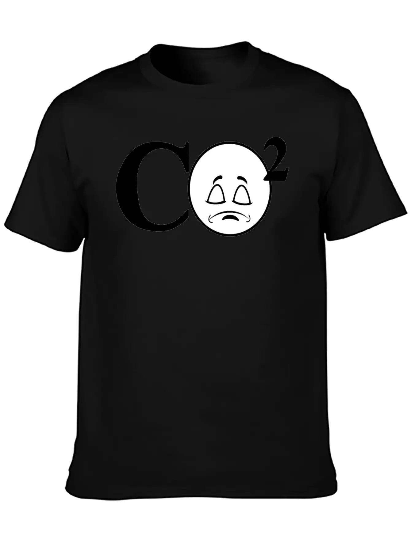 CO2 Climate Change Basic Graphic T-Shirt ¨C Daily Comfort In Soft Cotton