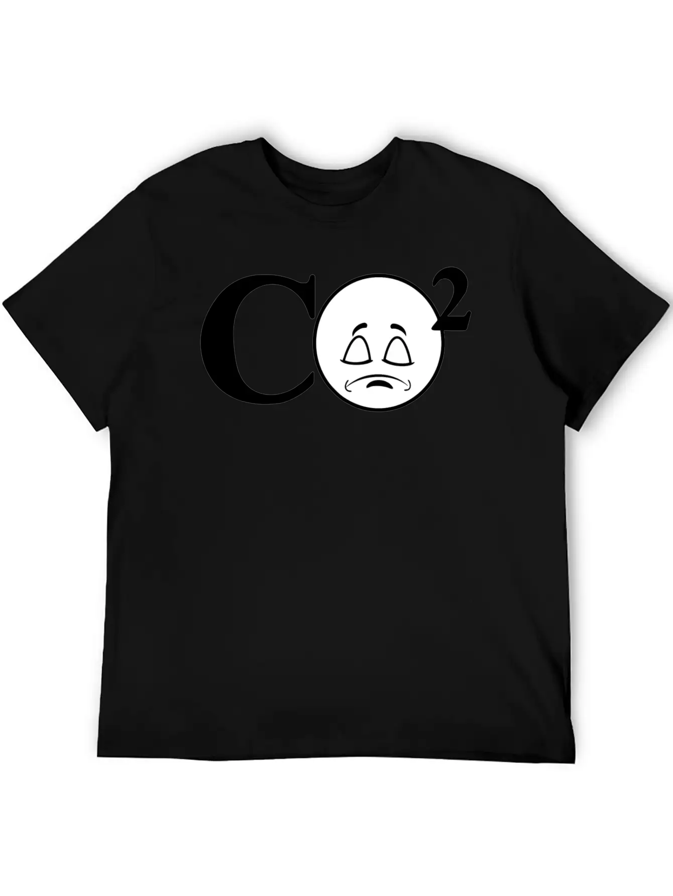 CO2 Climate Change Basic Graphic T-Shirt ¨C Daily Comfort In Soft Cotton