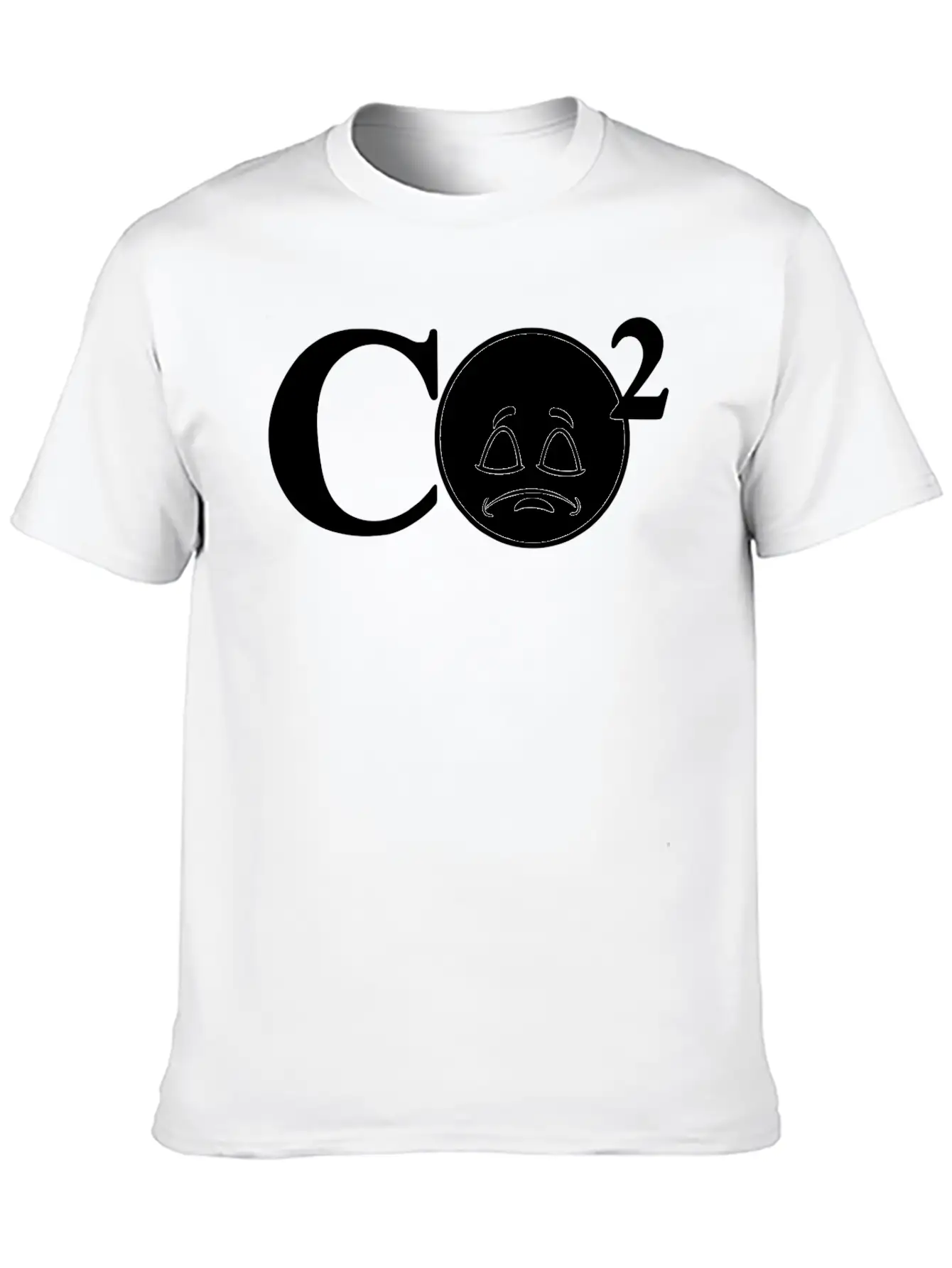 CO2 Climate Change Basic Graphic T-Shirt ¨C Daily Comfort In Soft Cotton