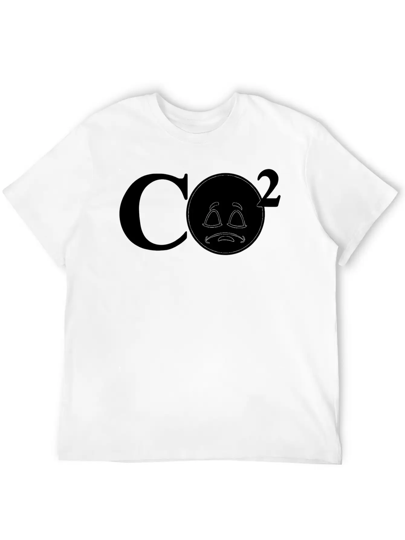 CO2 Climate Change Basic Graphic T-Shirt ¨C Daily Comfort In Soft Cotton