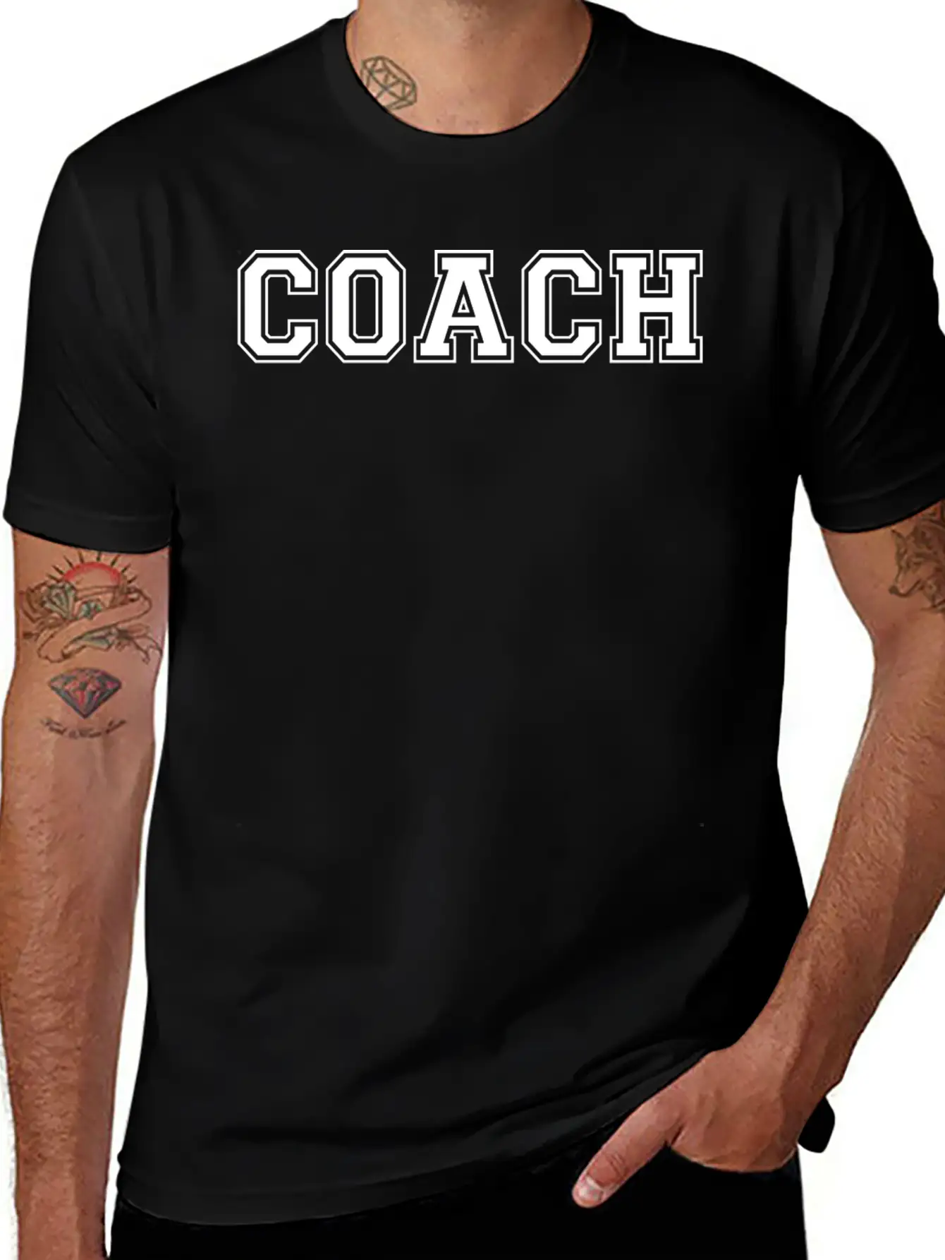 Coach Basic Graphic T-Shirt ¨C Daily Comfort In Soft Cotton