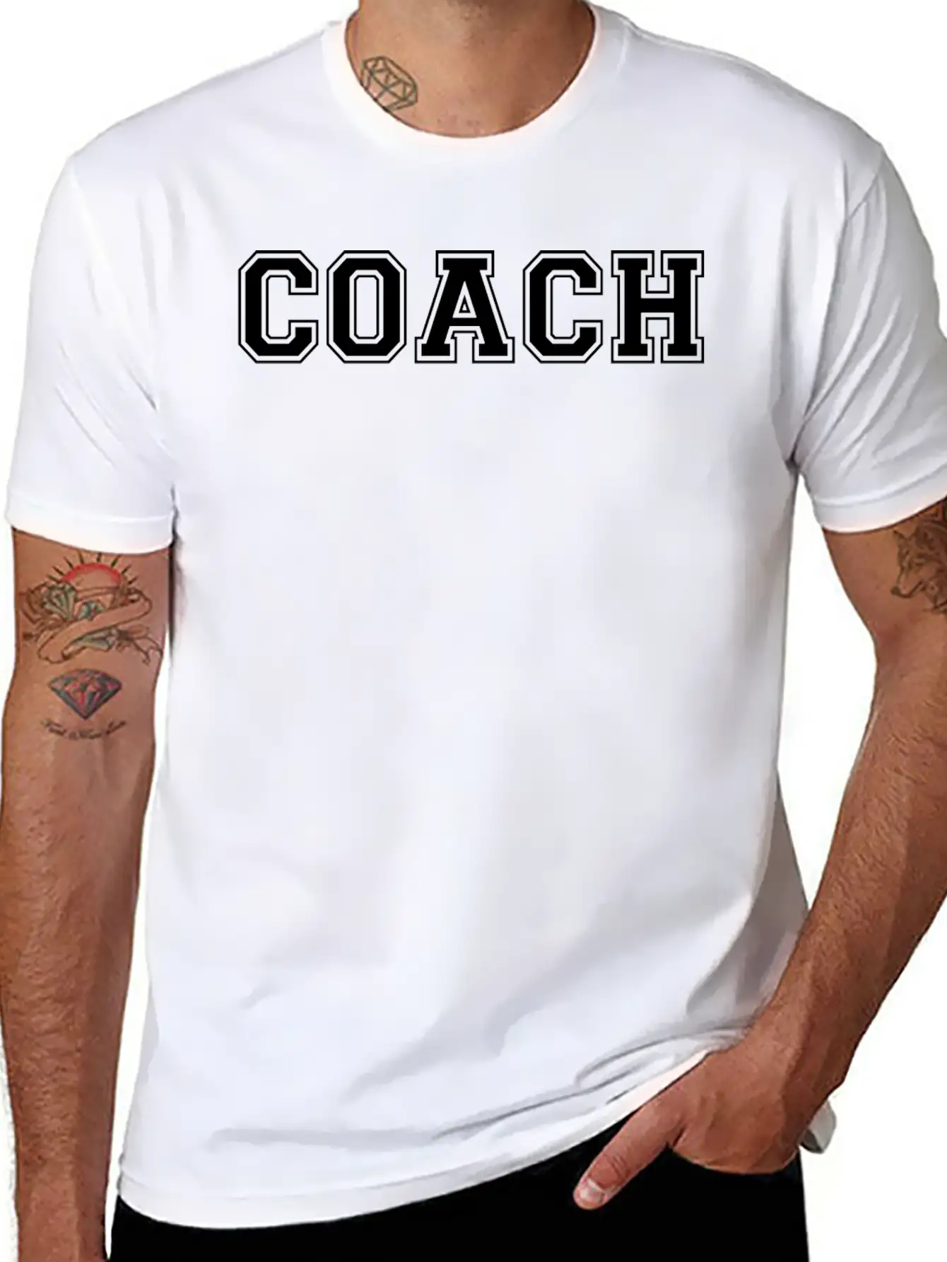 Coach Basic Graphic T-Shirt ¨C Daily Comfort In Soft Cotton