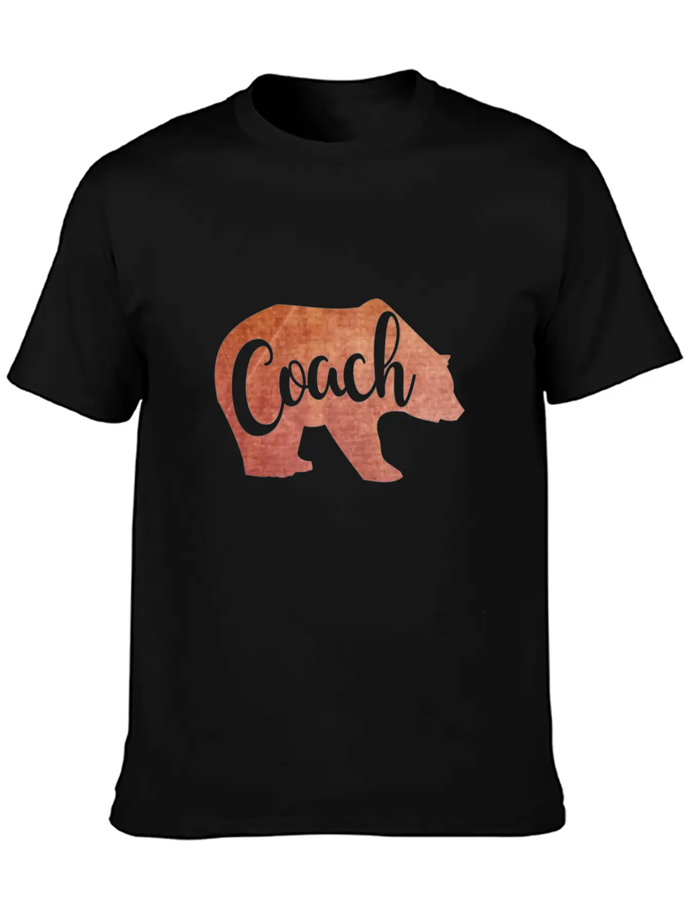 Coach In Bear Shape Soft Cotton Short Sleeve Tee ¨C Unisex Wardrobe Staple