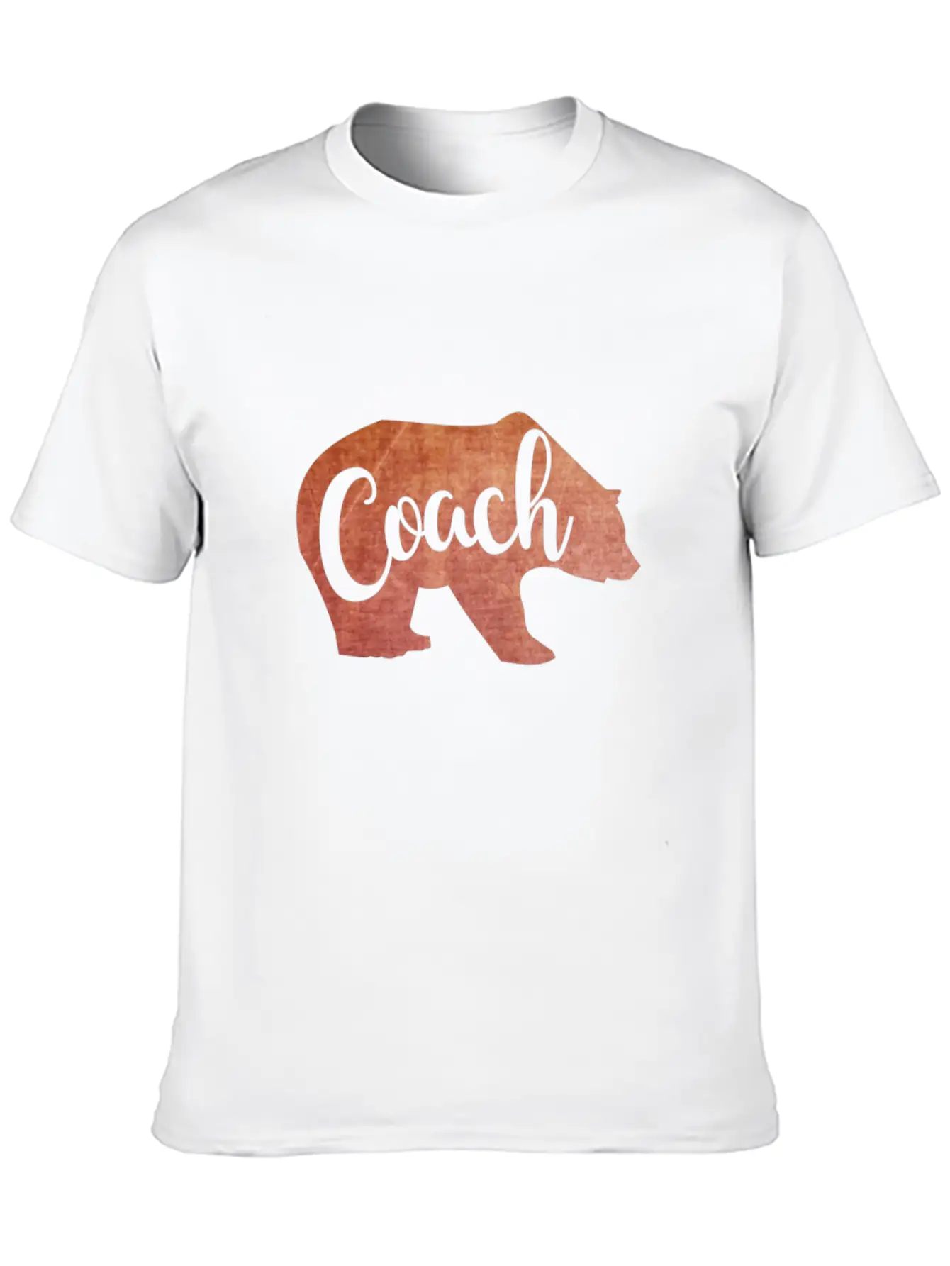 Coach In Bear Shape Soft Cotton Short Sleeve Tee ¨C Unisex Wardrobe Staple