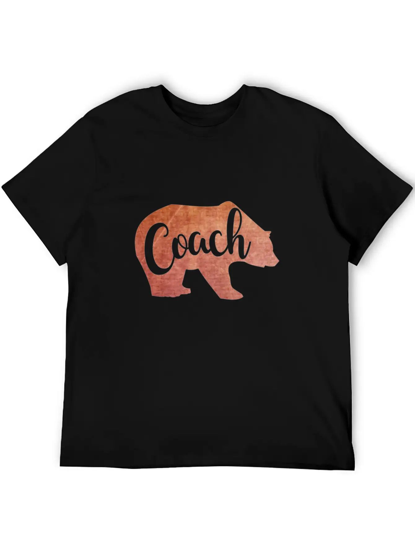Coach In Bear Shape Soft Cotton Short Sleeve Tee ¨C Unisex Wardrobe Staple