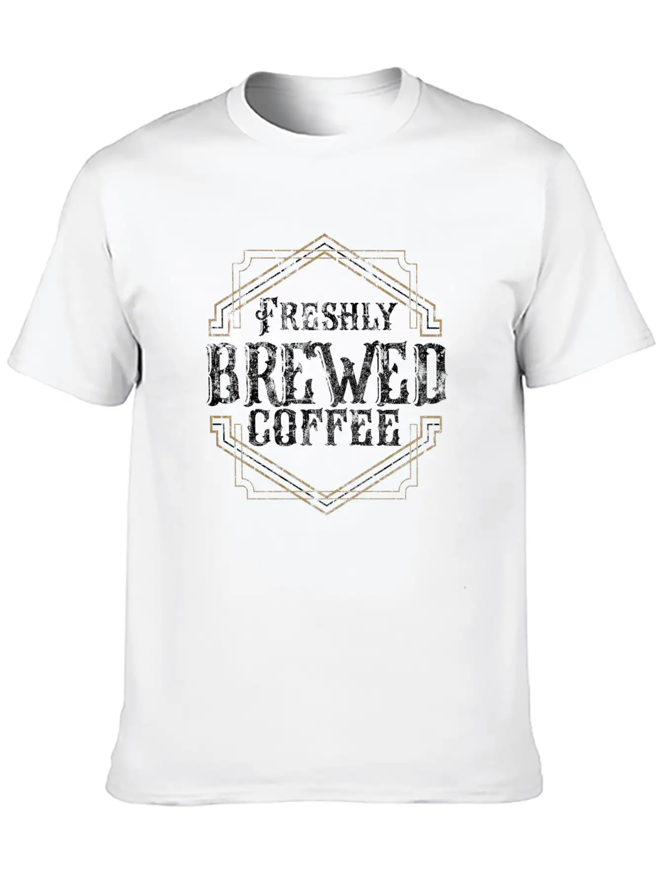 Coffee Caffeine Gift Idea Essential Cotton Tee For Daily Outfits ¨C Unisex Style