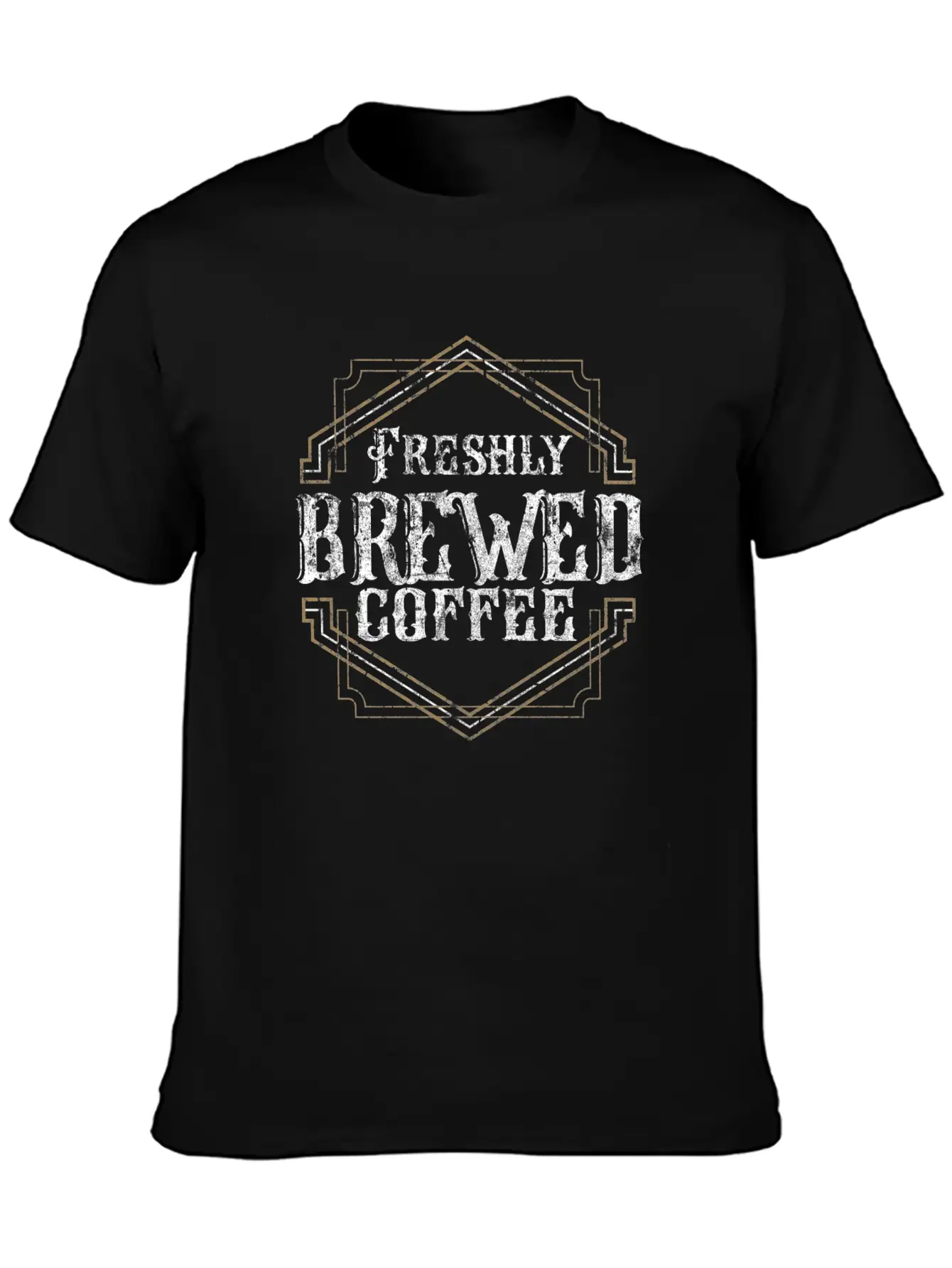 Coffee Caffeine Gift Idea Essential Cotton Tee For Daily Outfits ¨C Unisex Style