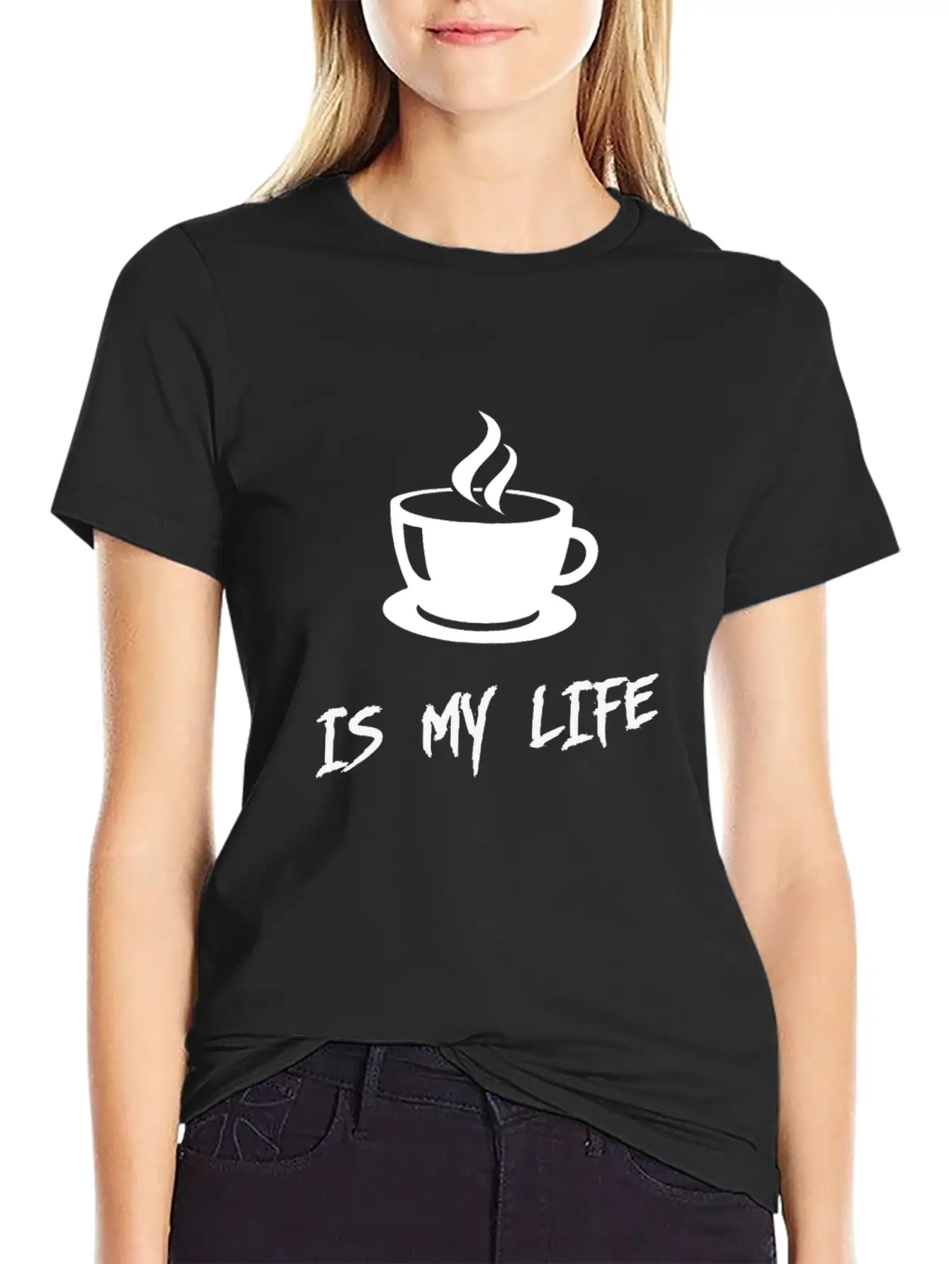 Coffee Is My Life Soft Cotton Short Sleeve Tee ¨C Unisex Wardrobe Staple