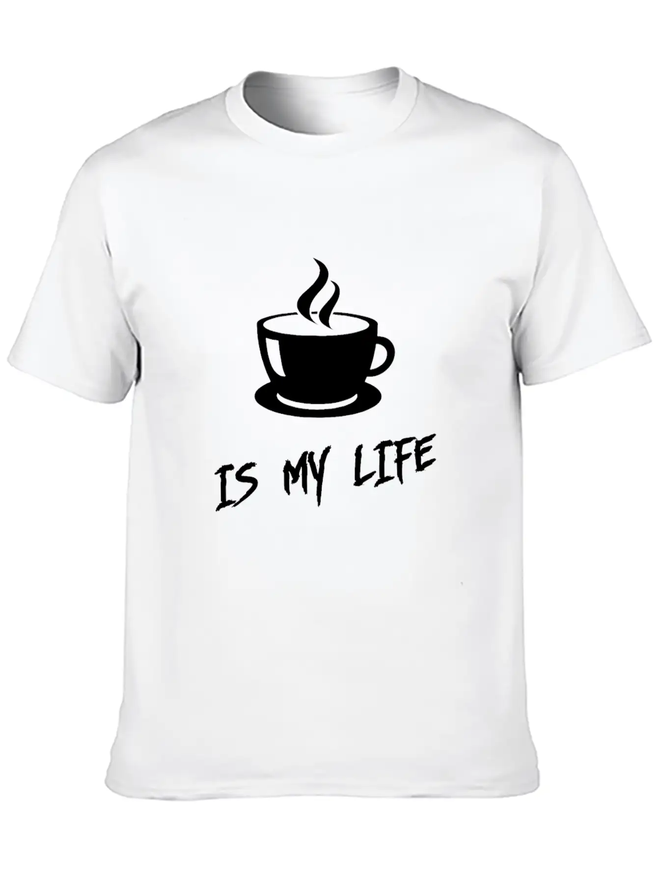 Coffee Is My Life Soft Cotton Short Sleeve Tee ¨C Unisex Wardrobe Staple