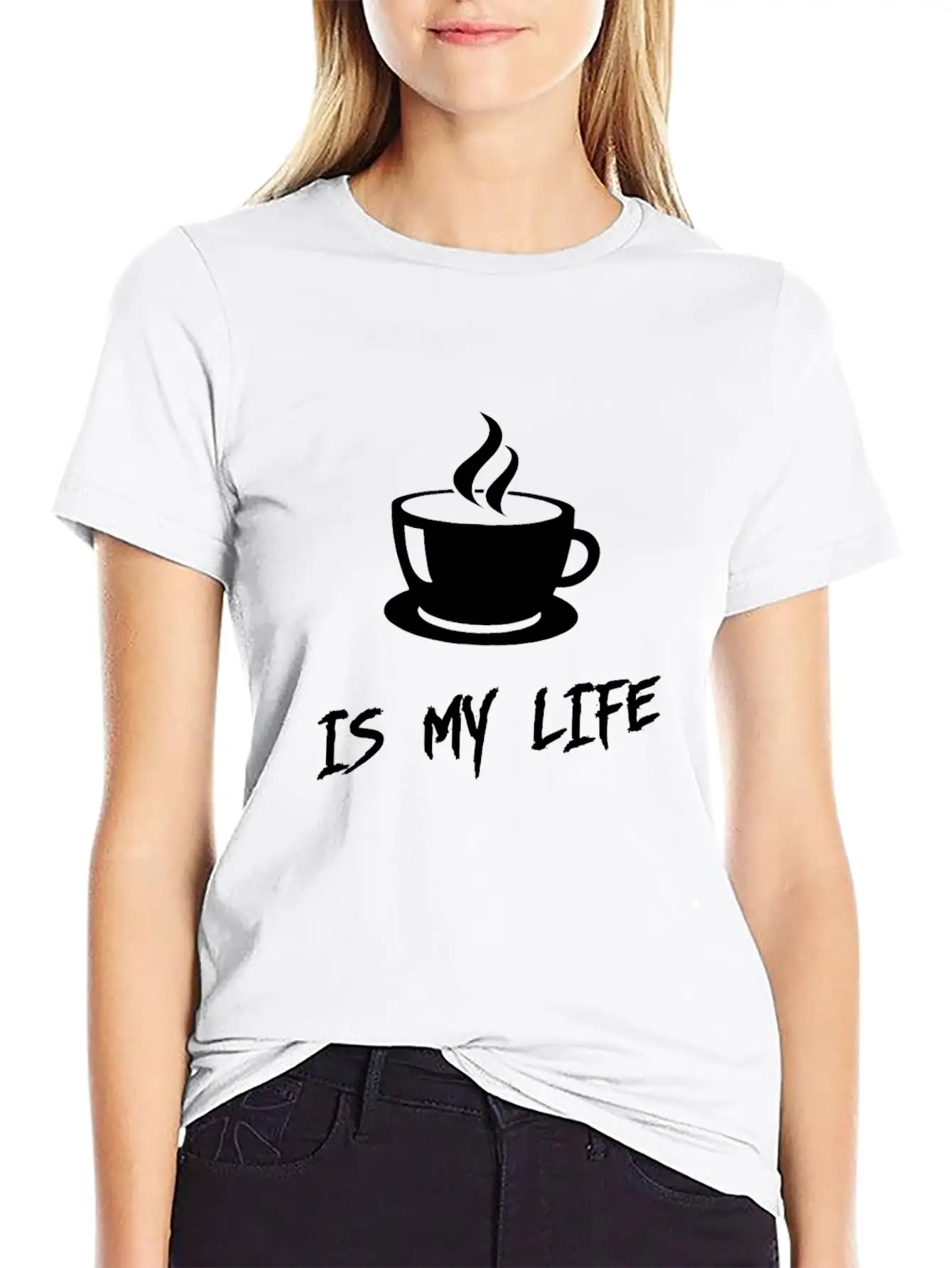 Coffee Is My Life Soft Cotton Short Sleeve Tee ¨C Unisex Wardrobe Staple