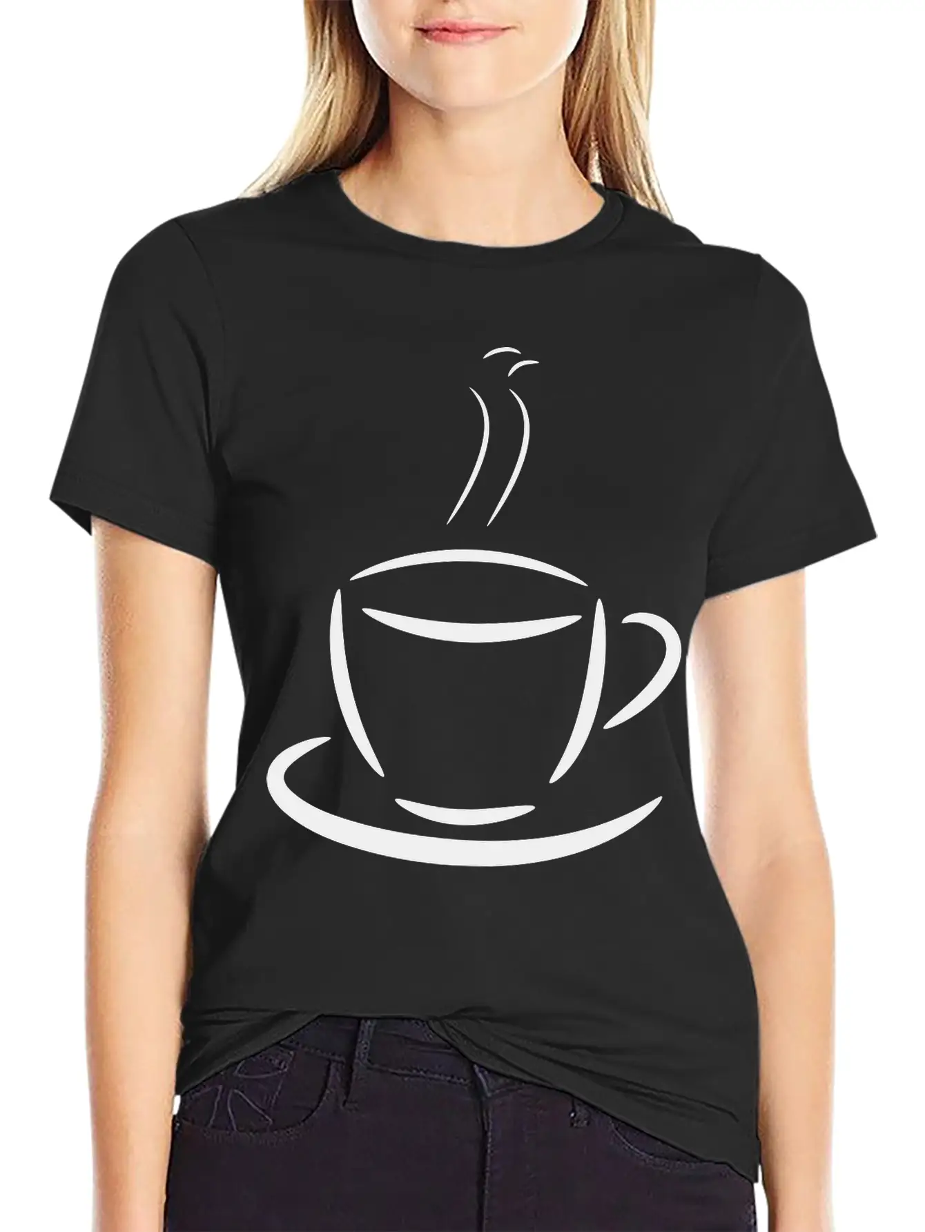 Coffee Penguin Basic Graphic T-Shirt ¨C Daily Comfort In Soft Cotton
