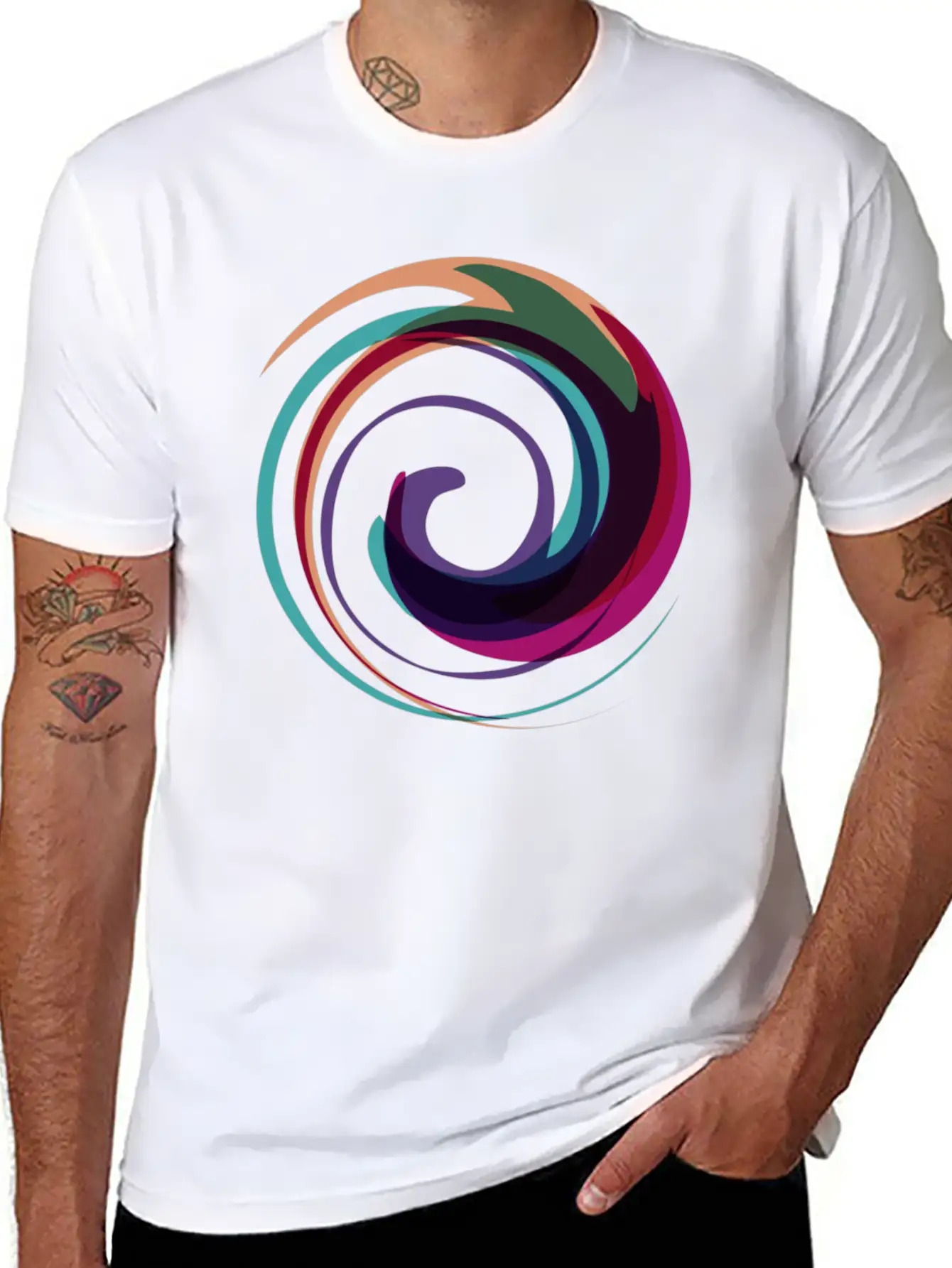 Color Beauty Essential Cotton Tee For Daily Outfits ¨C Unisex Style