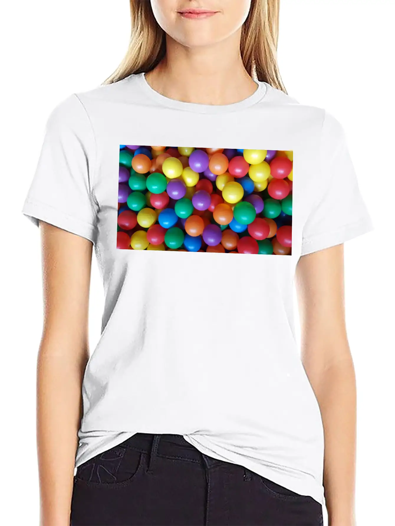 Colors Ball Soft Cotton Short Sleeve Tee ¨C Unisex Wardrobe Staple