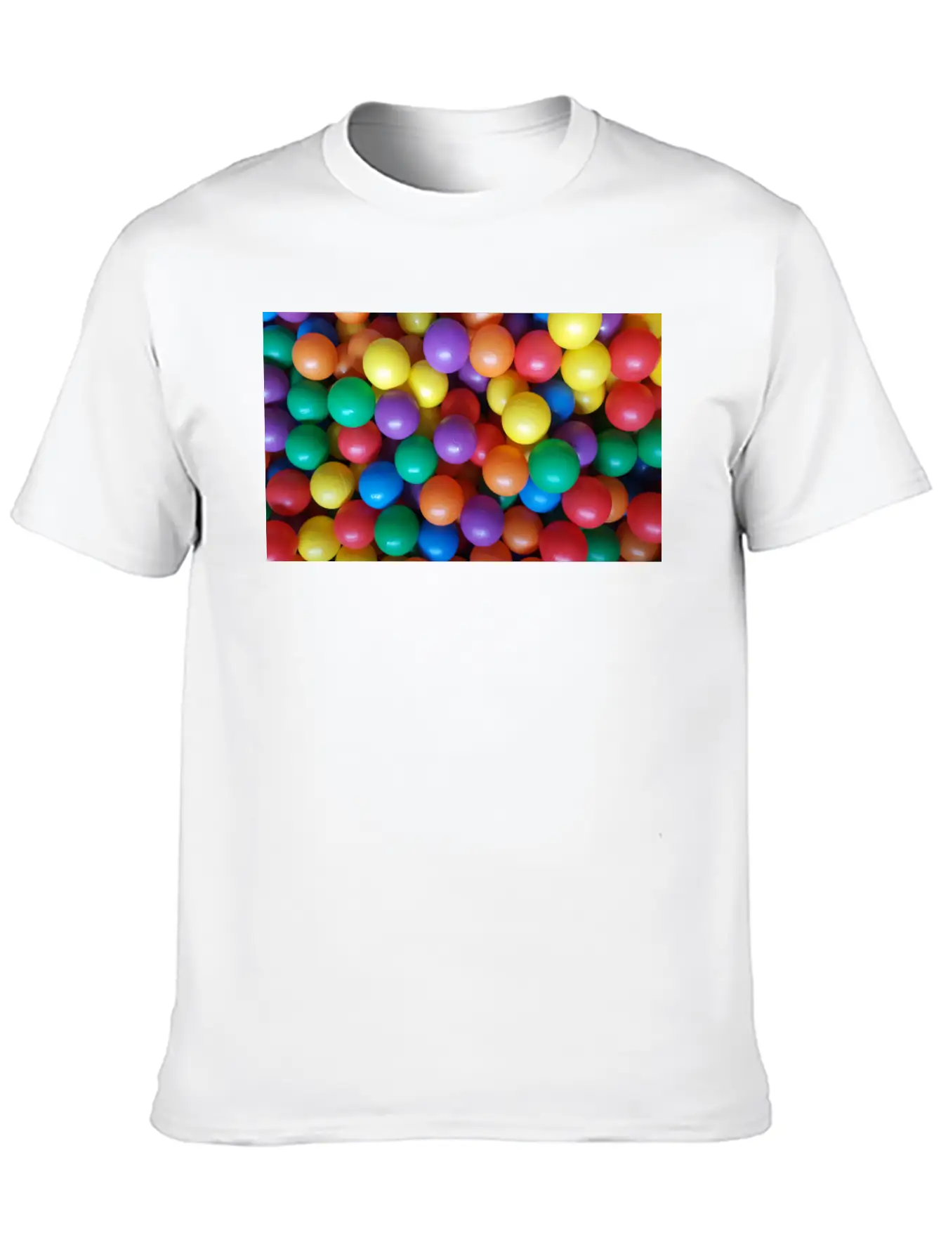 Colors Ball Soft Cotton Short Sleeve Tee ¨C Unisex Wardrobe Staple