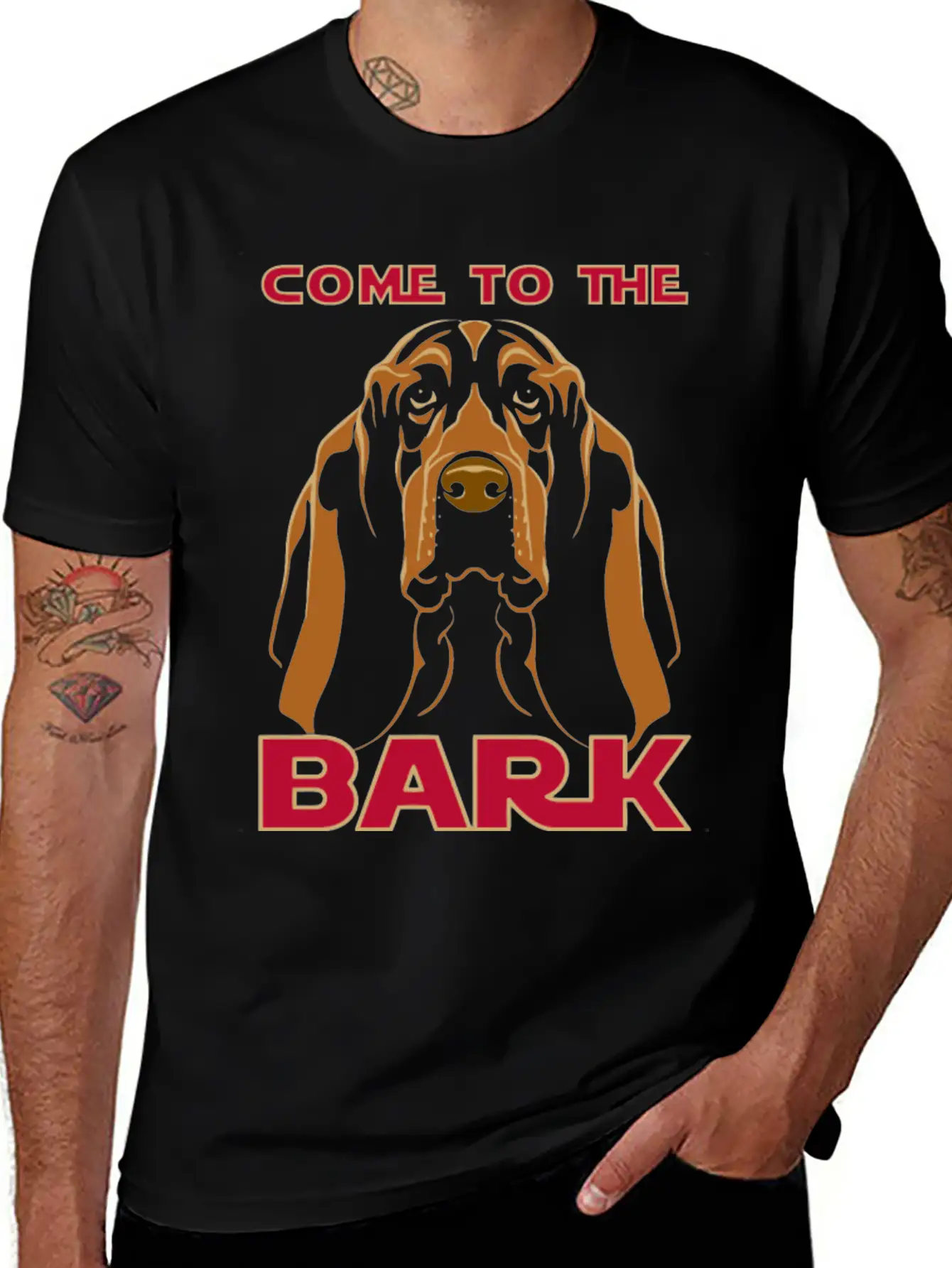 Come To The Bark Soft Cotton Short Sleeve Tee ¨C Unisex Wardrobe Staple